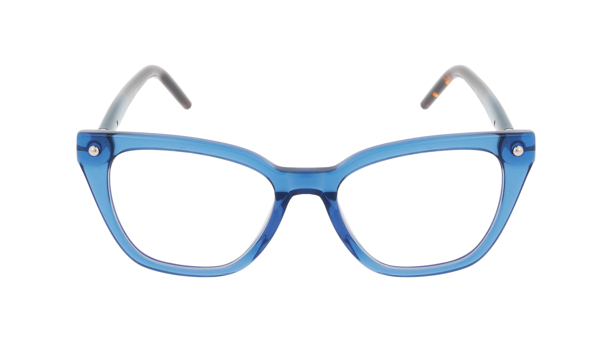 Front view of Duncan and Todd frame ID3645218C2transparent-blue#color_transparent blue