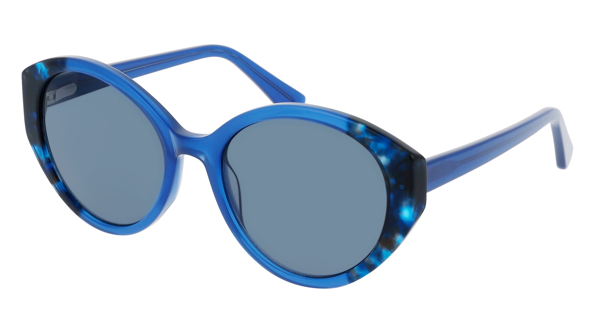 Angled view of Duncan and Todd frame IMAN5319C1-blue#color_blue