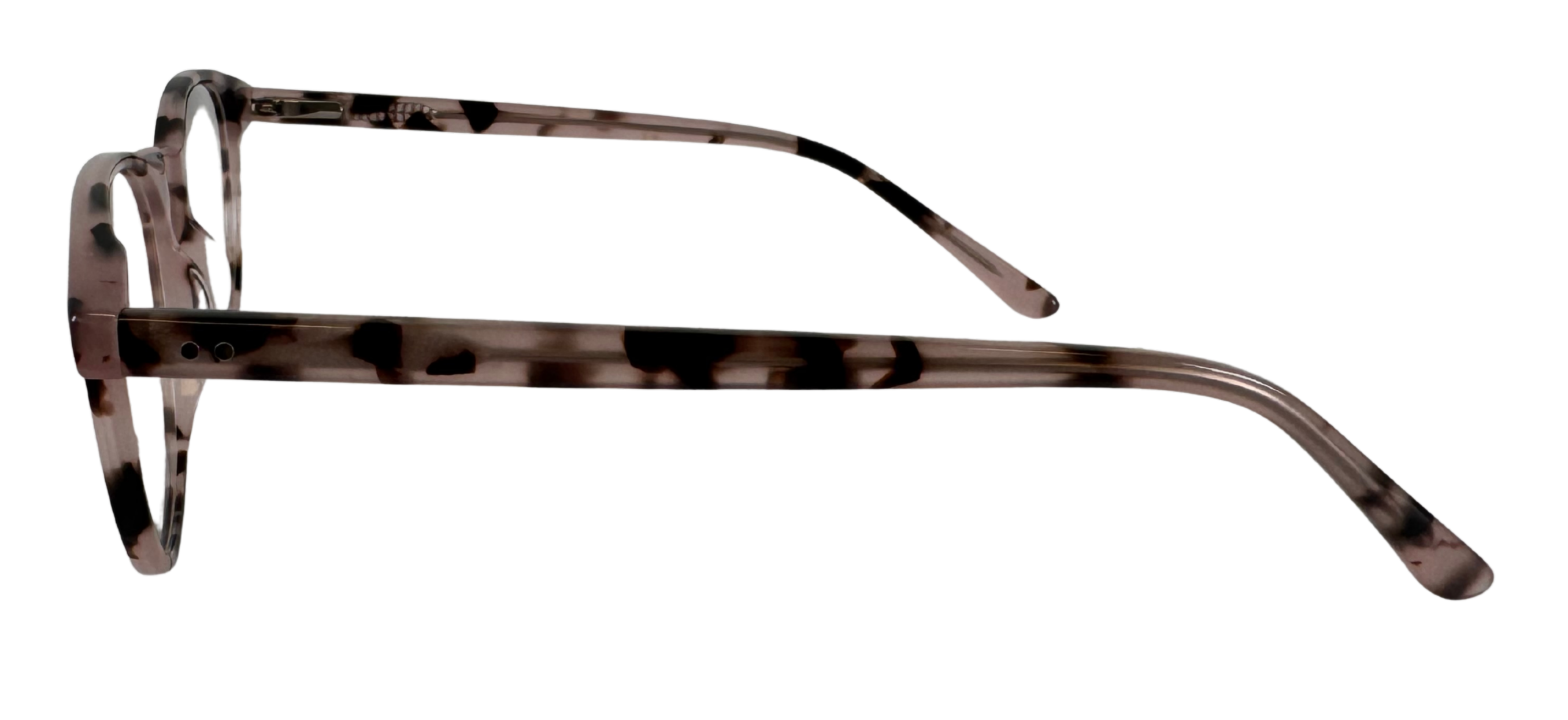 Side view of INDY #color_PINK TORTOISESHELL
