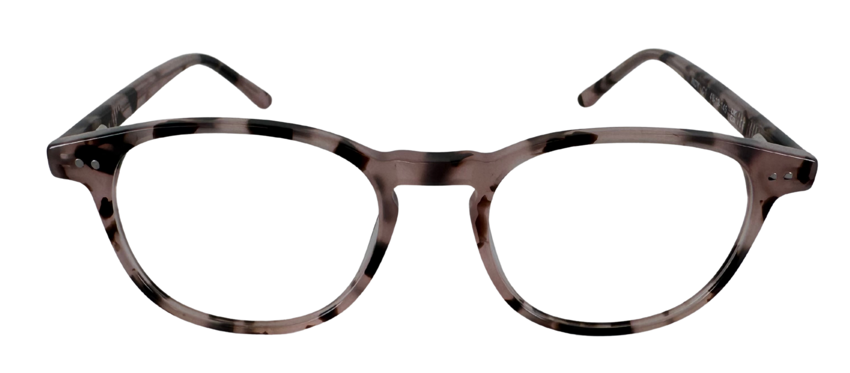 Front view of INDY #color_PINK TORTOISESHELL