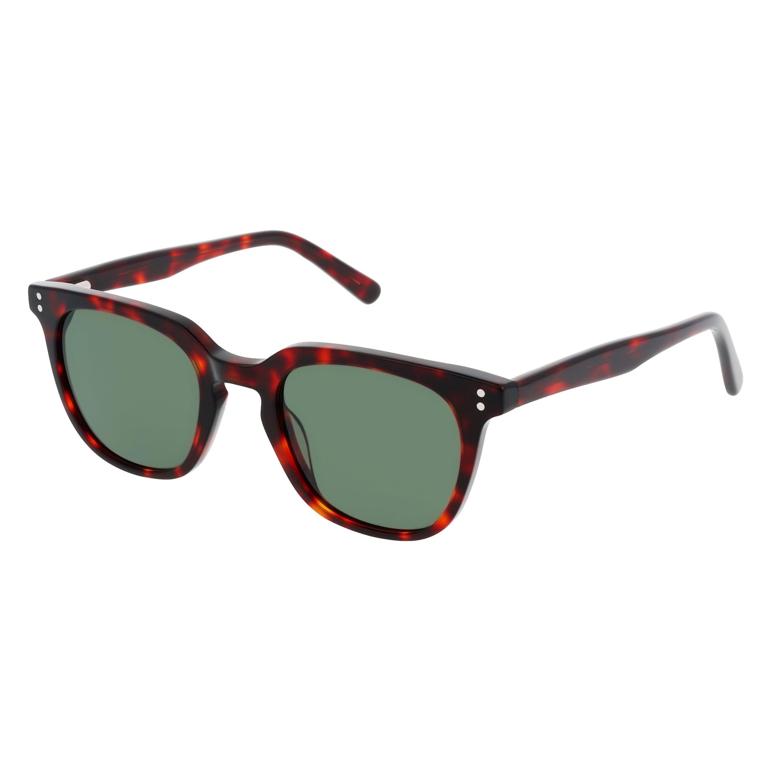 Angled view of Duncan and Todd frame JUDE4922C2demi-brown#color_demi brown
