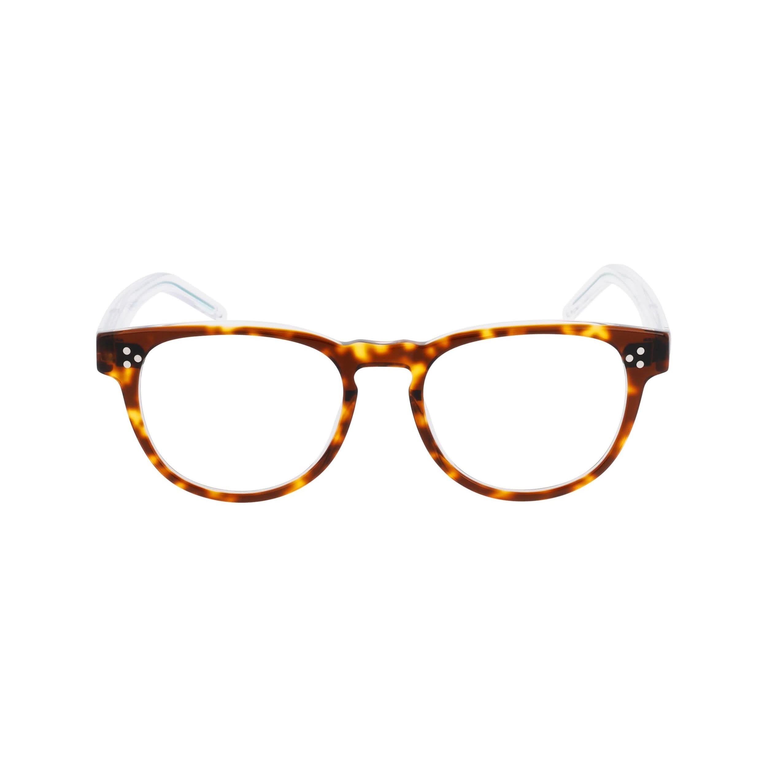 Front view of Duncan and Todd frame KORI4918C2demi-brown-crystal#color_demi brown crystal