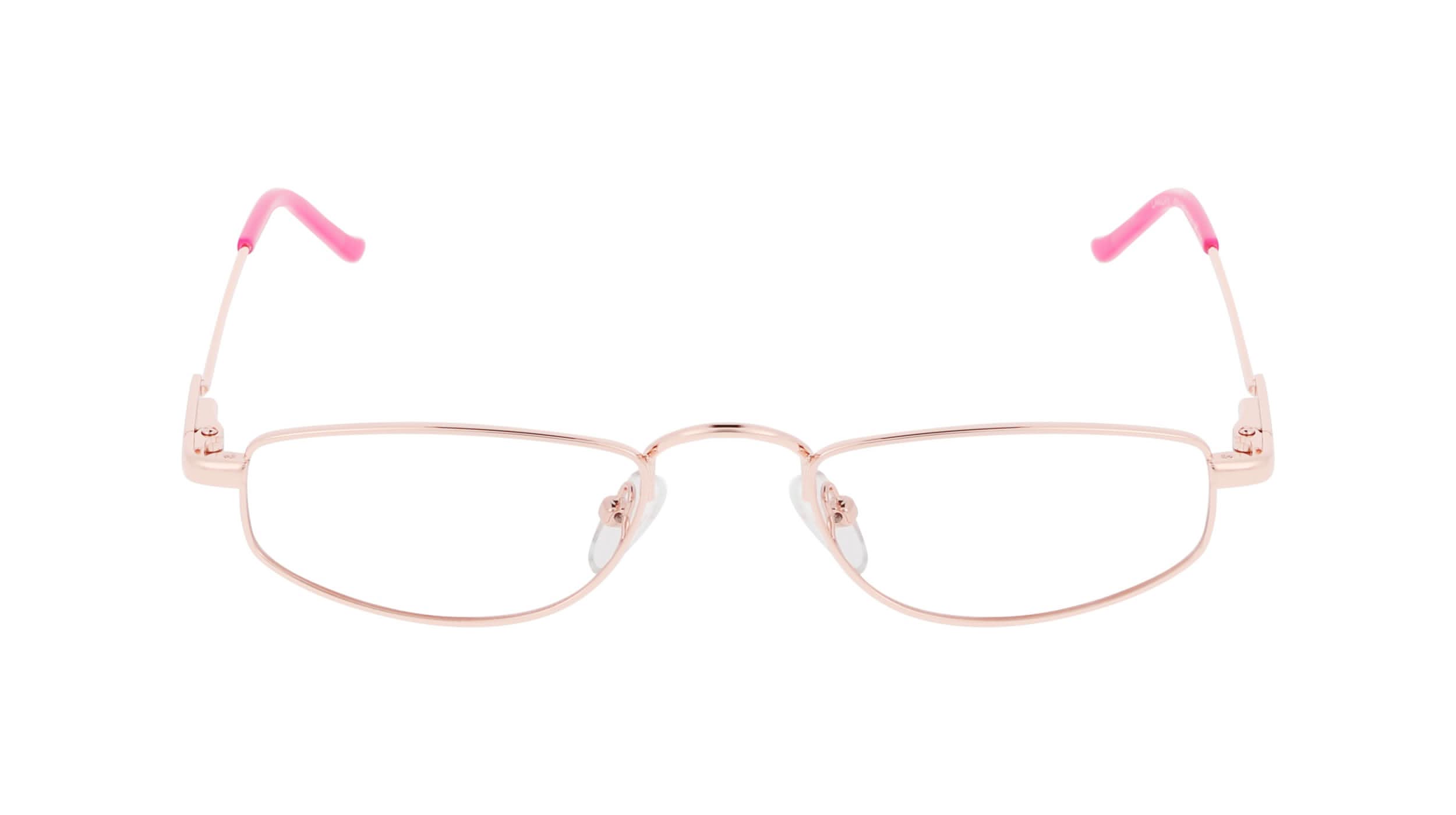 Front view of Duncan and Todd frame LANDRY4918C1rose-gold#color_rose gold