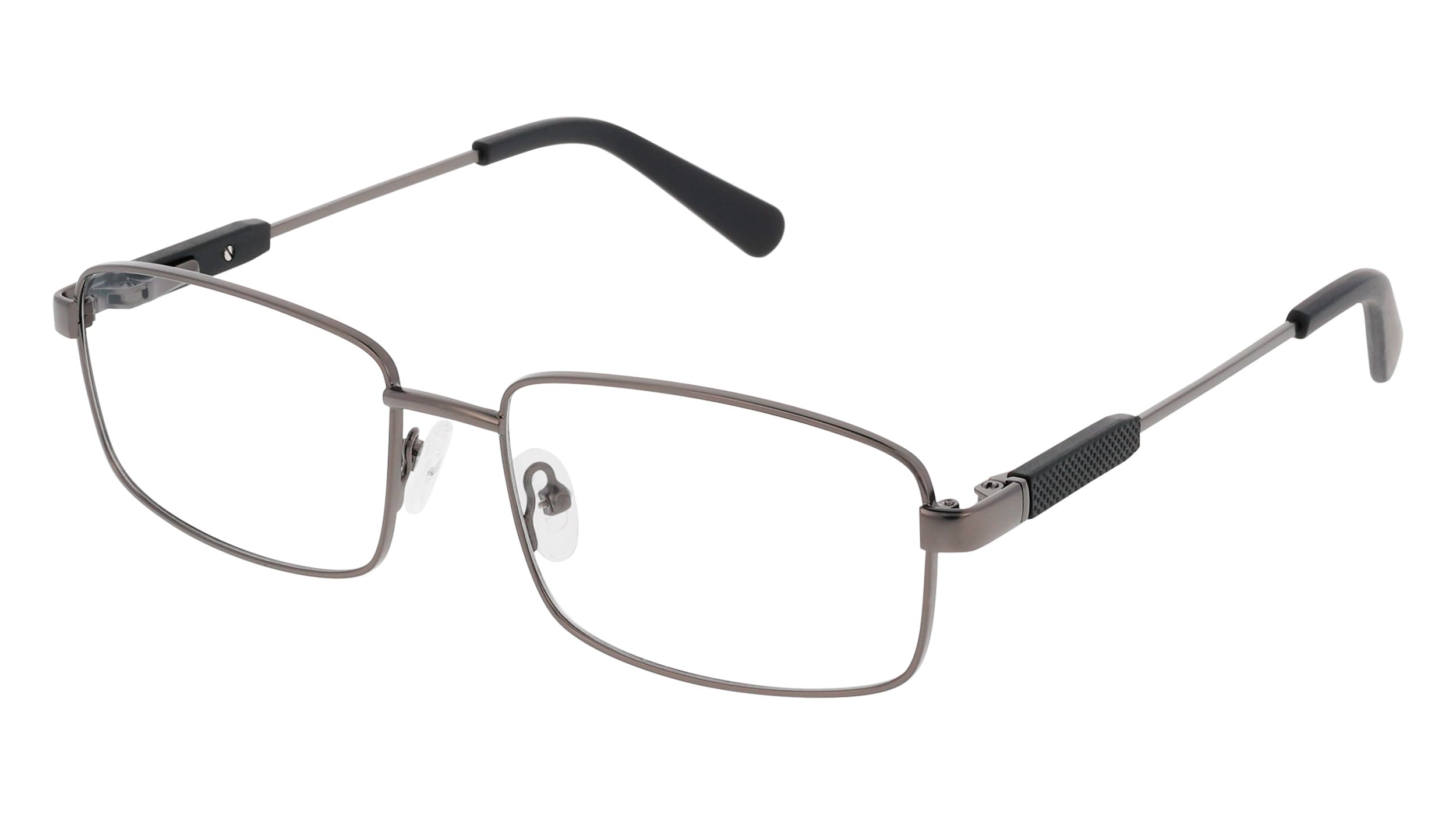 Angled view of Duncan and Todd frame LOU5617C1gunmetal#color_gunmetal