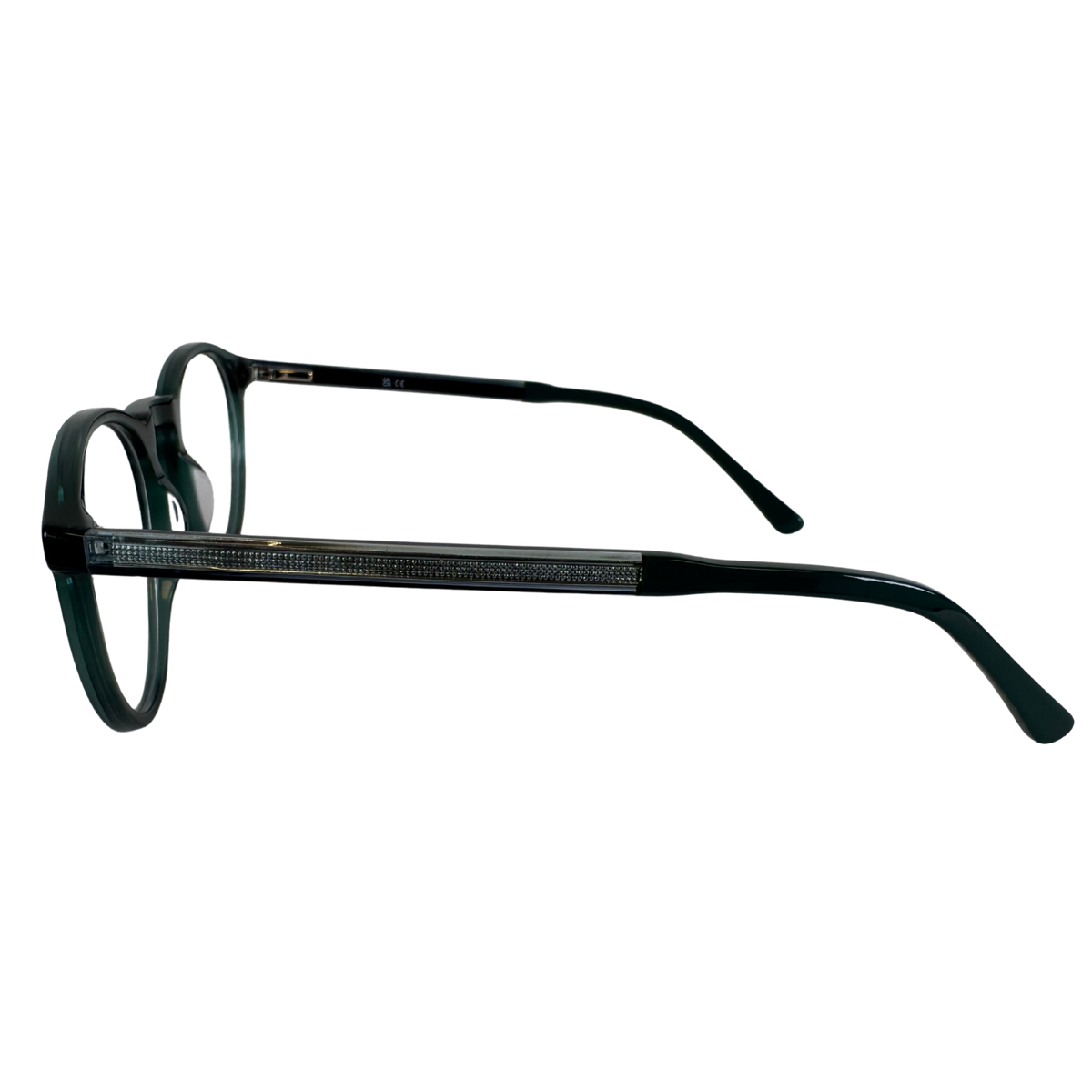 Side view of LUX #color_Transparent Green