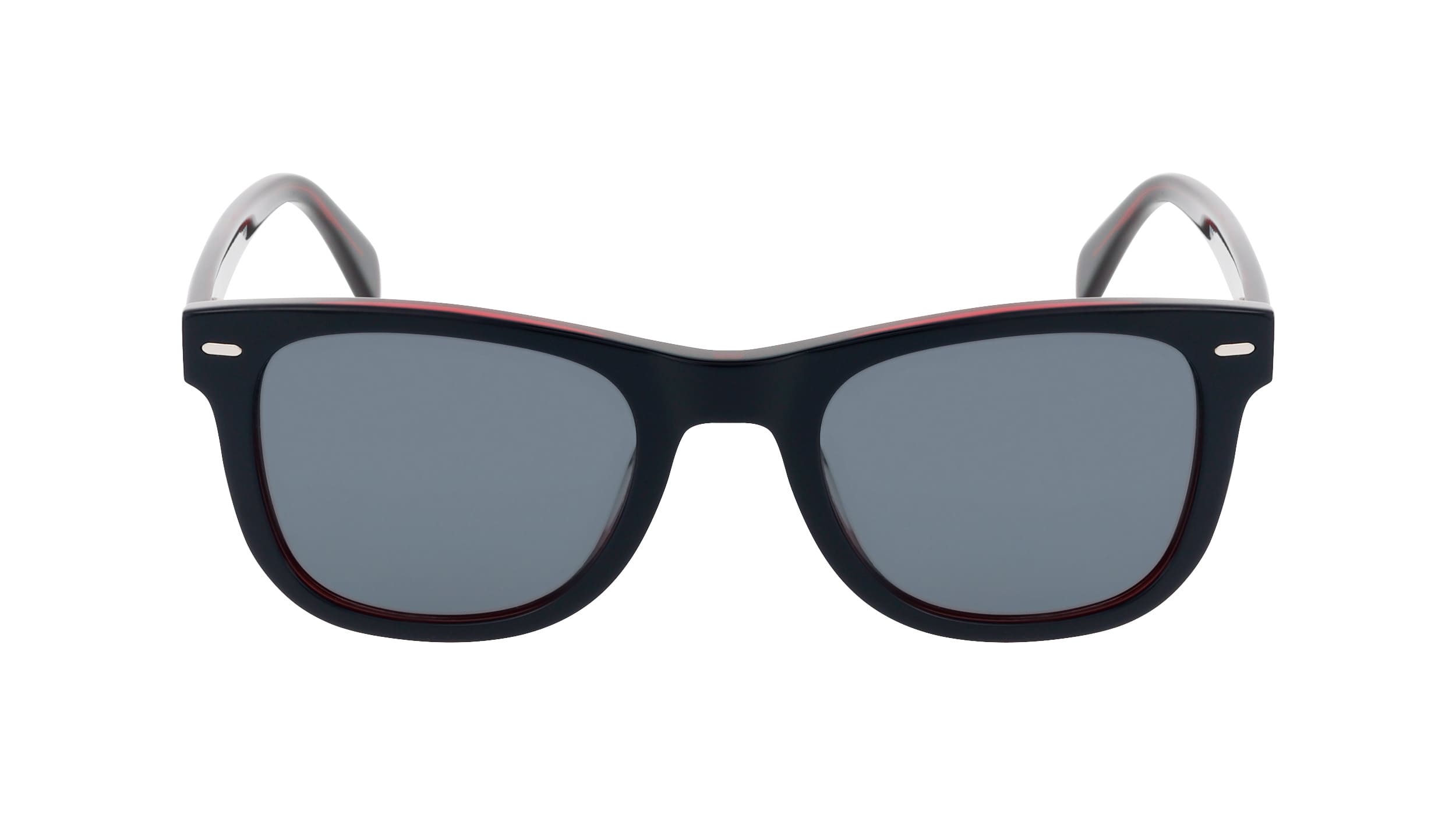 Front view of Duncan and Todd frame NICO5222C1/red/rednavy/red/red/red/red#color_navy/red