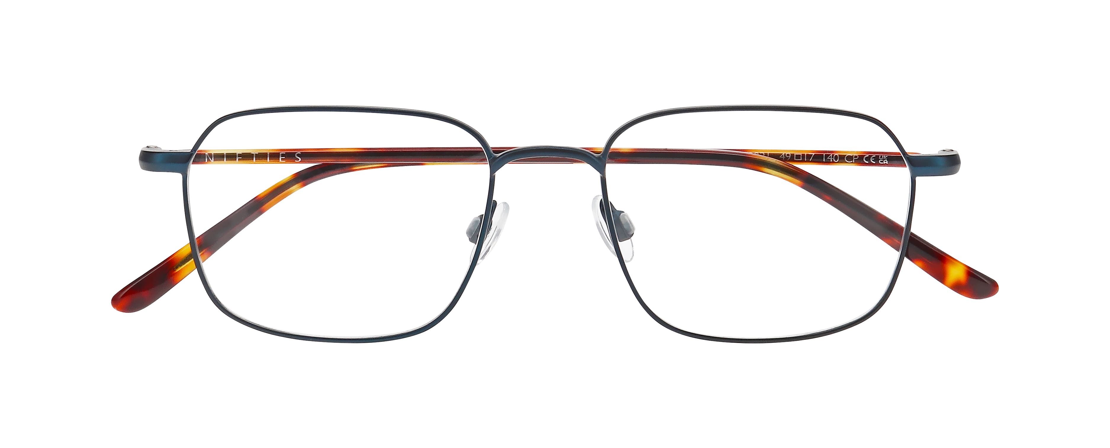 Front view of Nifties 8553#color_Blue Dark Matt