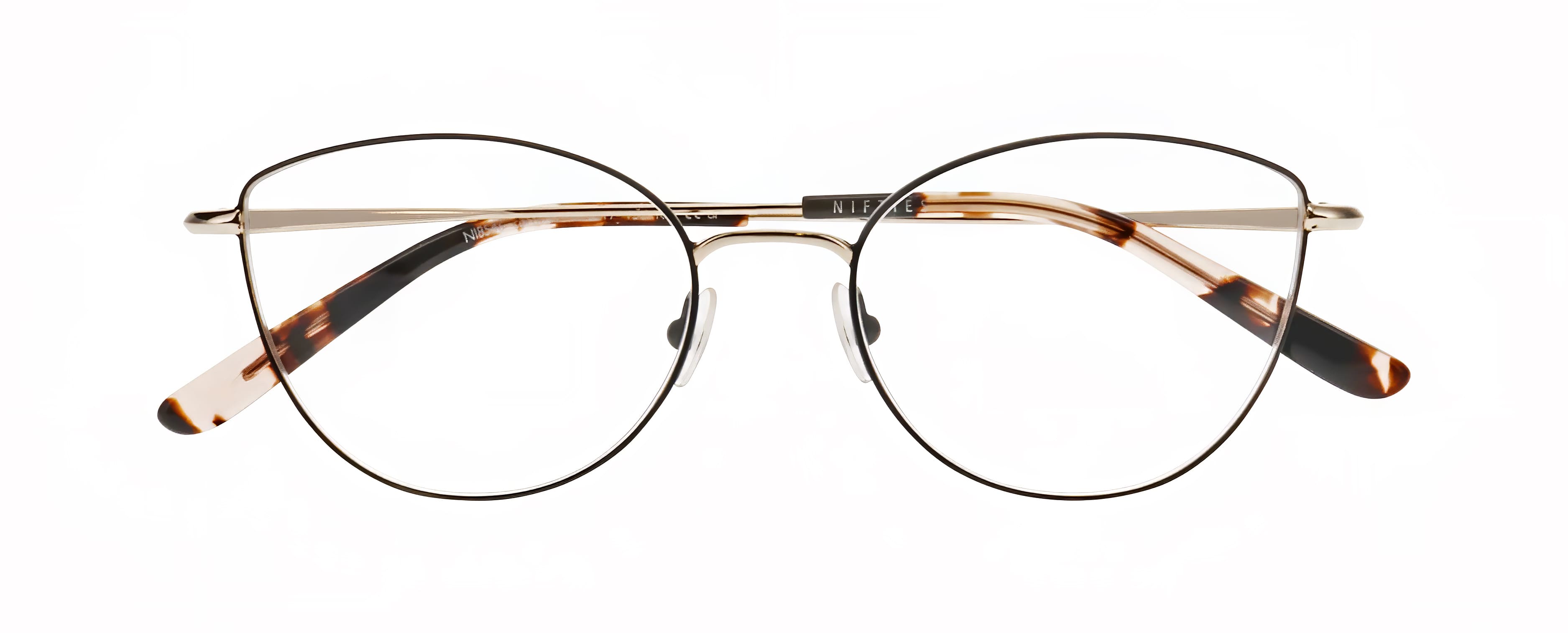 Front view of Nifties 8546#color_Black Dark Matt