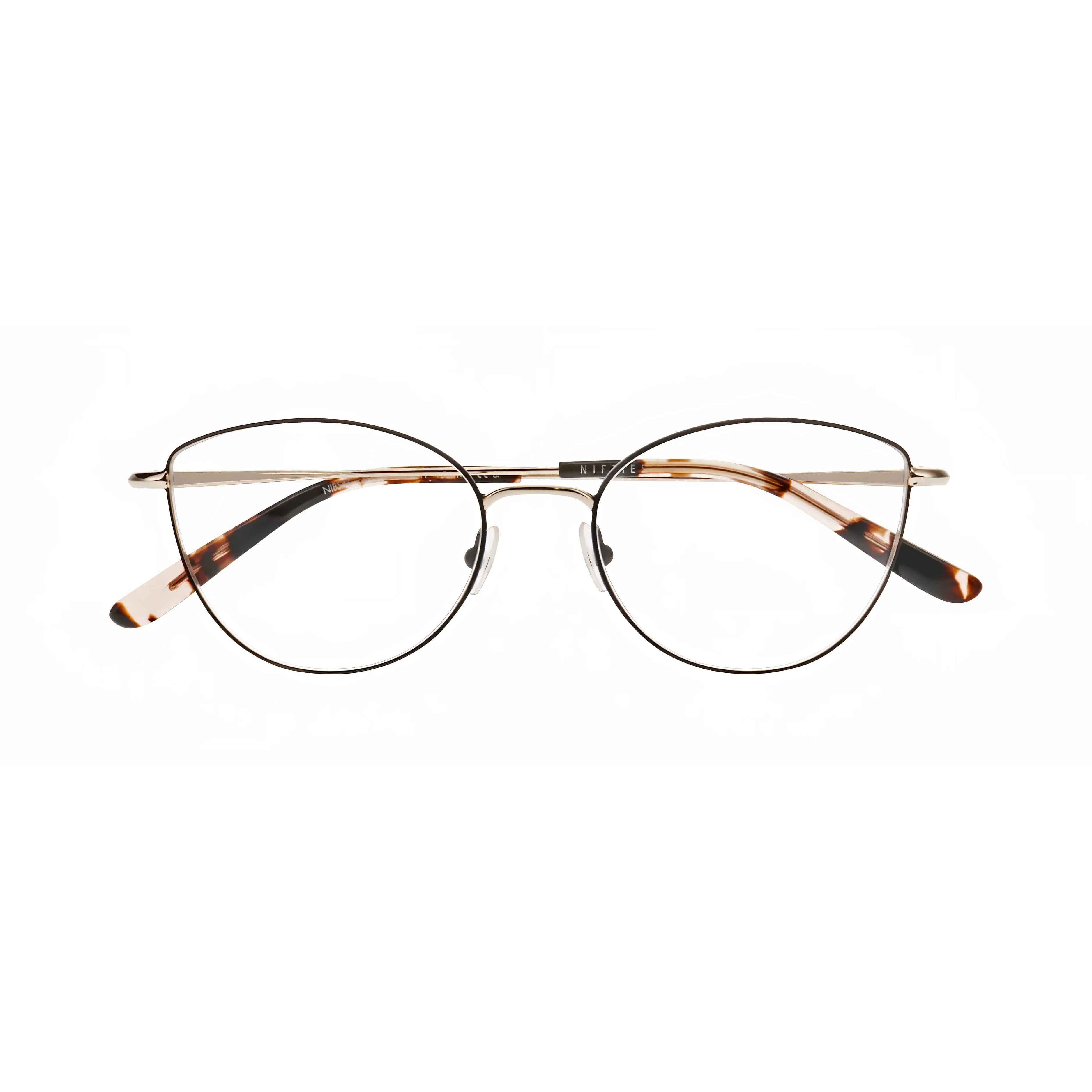 Front view of Nifties 8546#color_Black Dark Matt