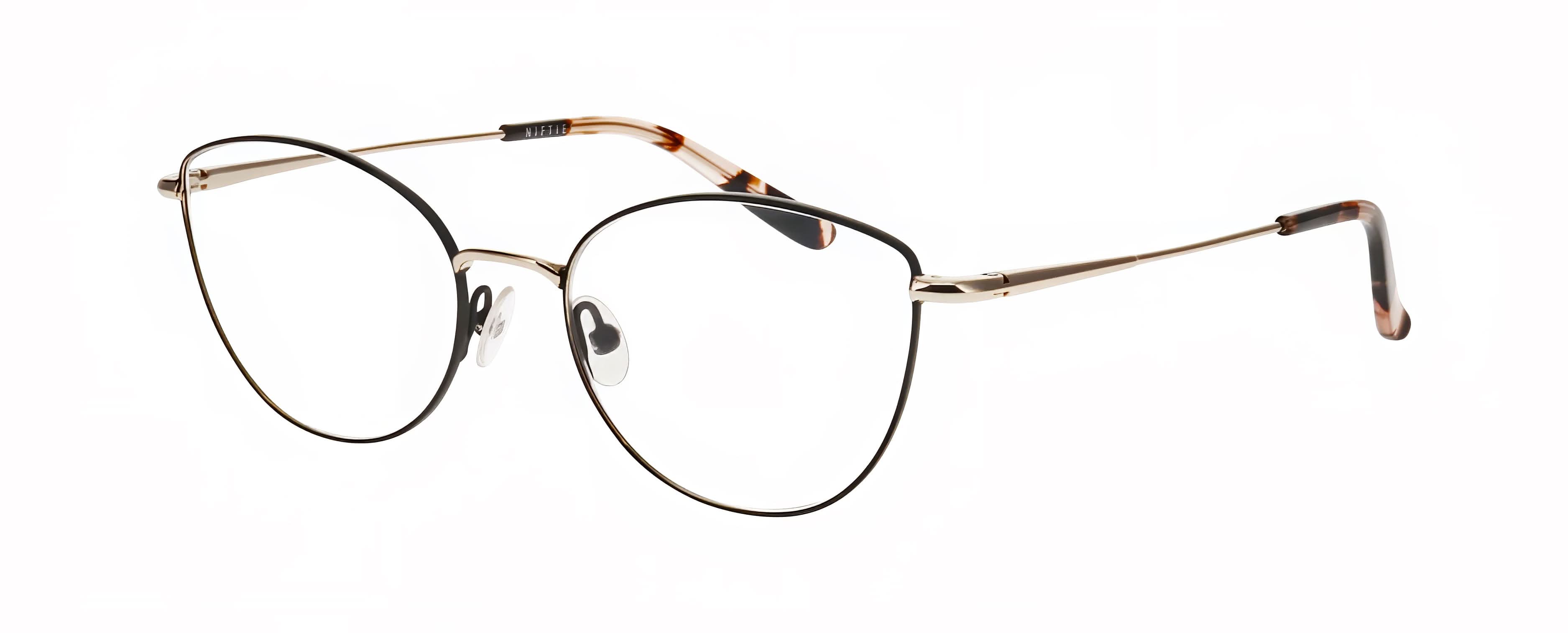 Side view of Nifties 8546#color_Black Dark Matt