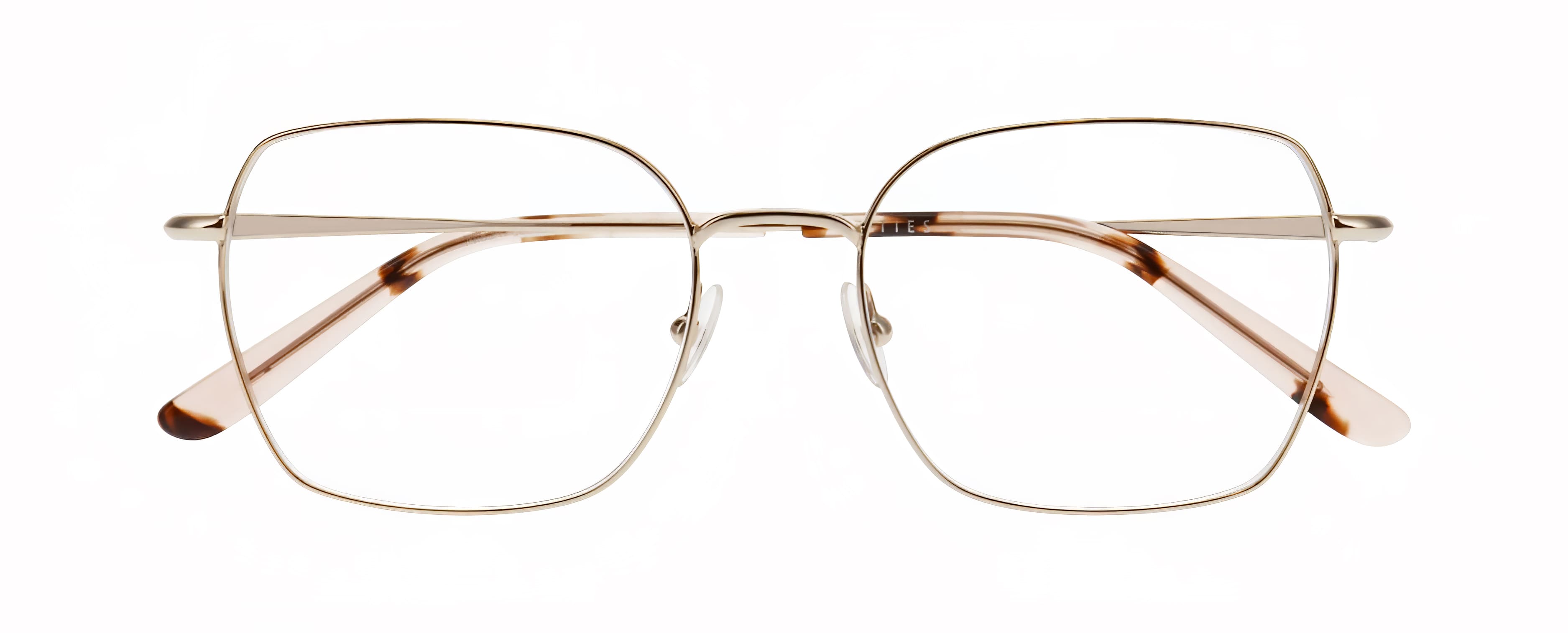 Front view of Nifties 8547#color_Gold Light Shiny