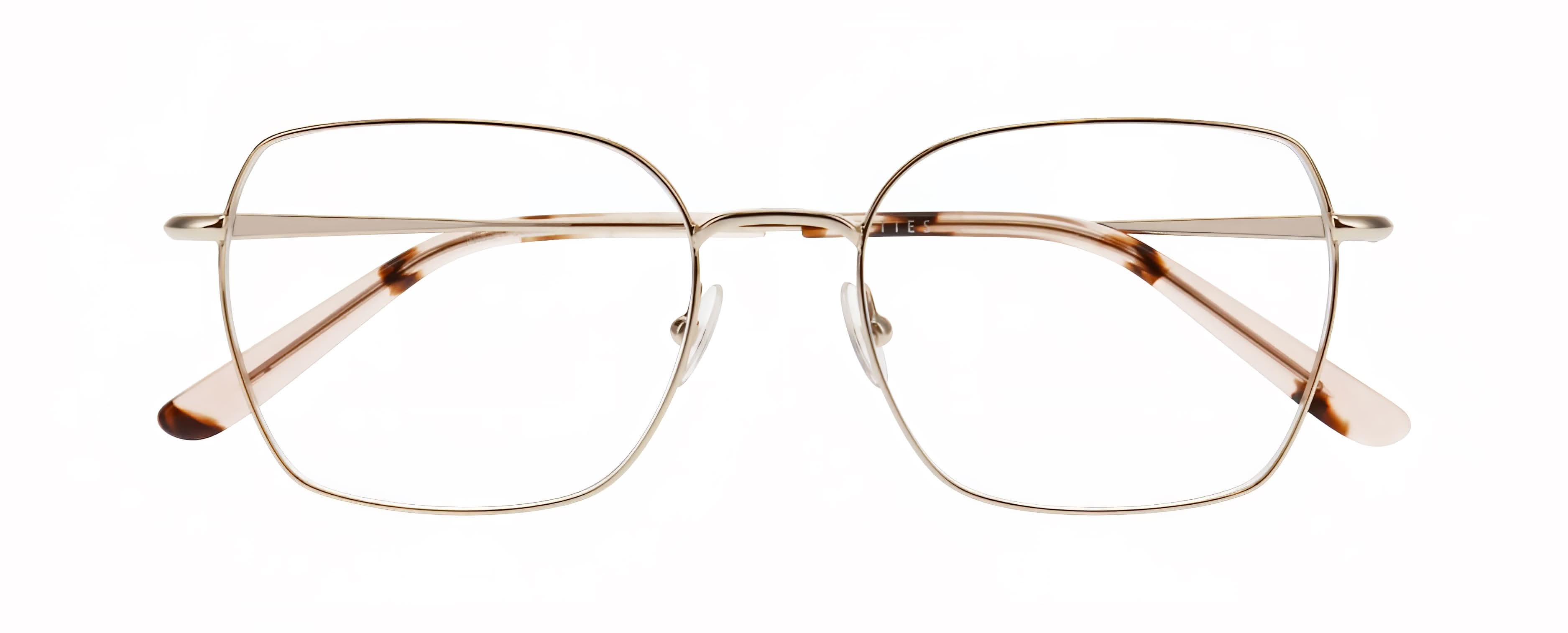 Front view of Nifties 8547#color_Gold Light Shiny