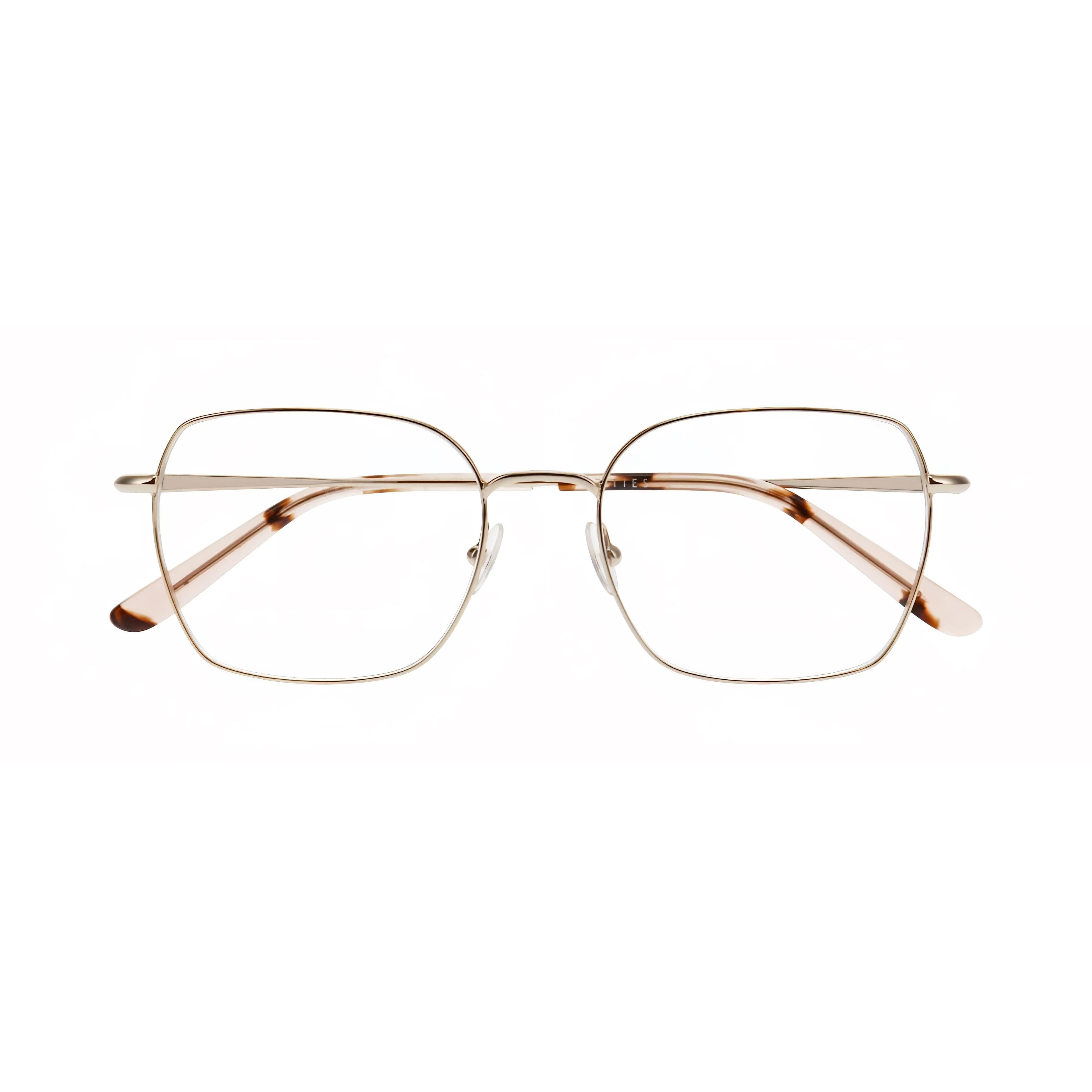 Front view of Nifties 8547#color_Gold Light Shiny