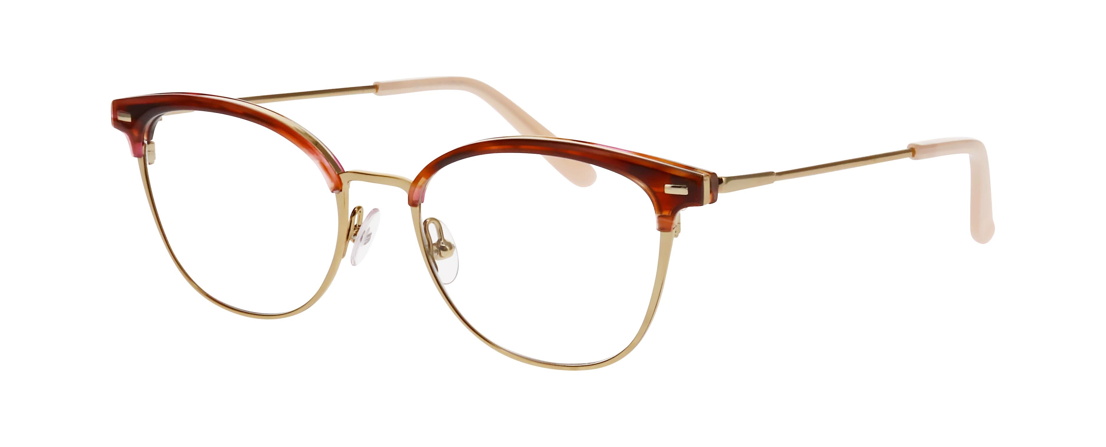 Side view of Nifties 8548#color_Pink Medium Transparent