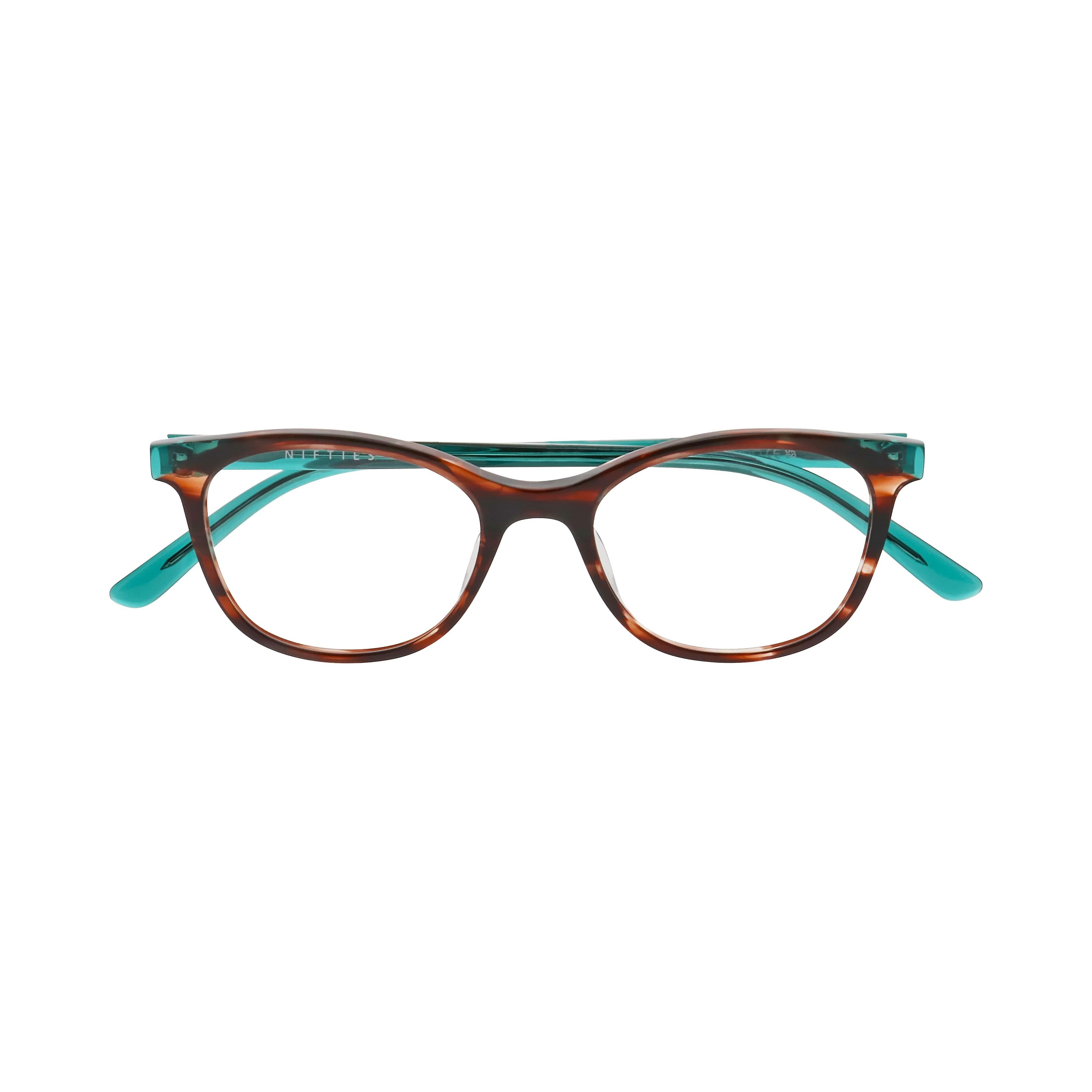Front view of Nifties 9519#color_Brown Medium Demi