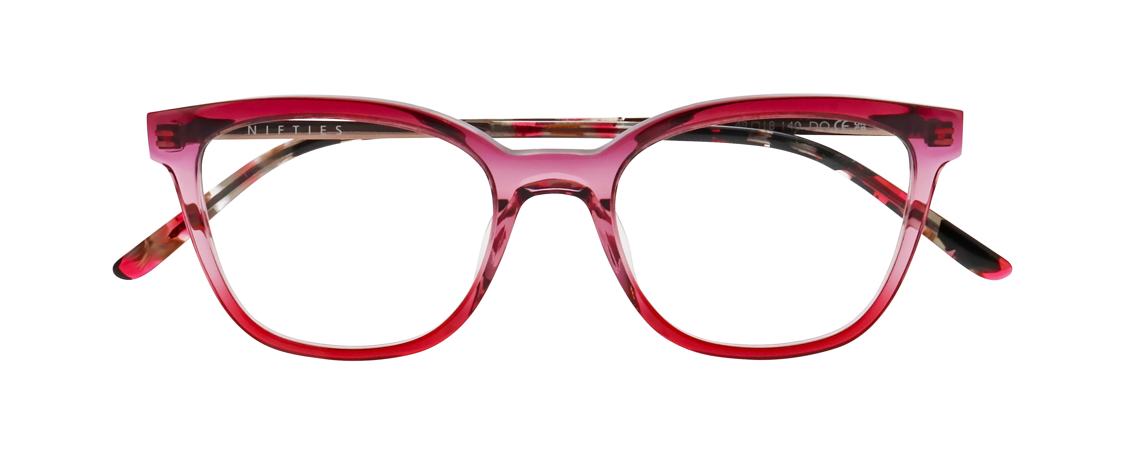 Front view of Nifties 9523#color_Gradient Red to Crystal