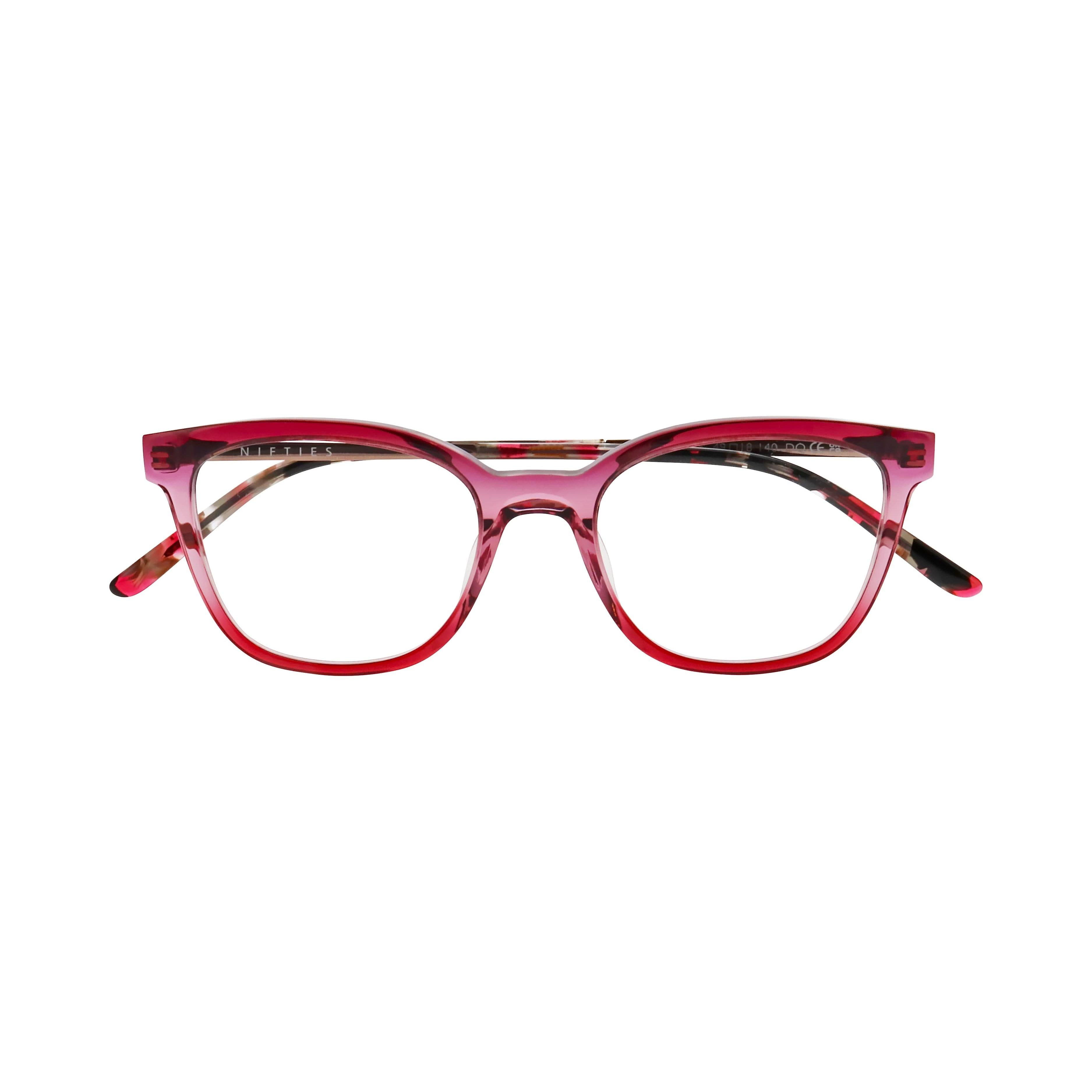 Front view of Nifties 9523#color_Gradient Red to Crystal