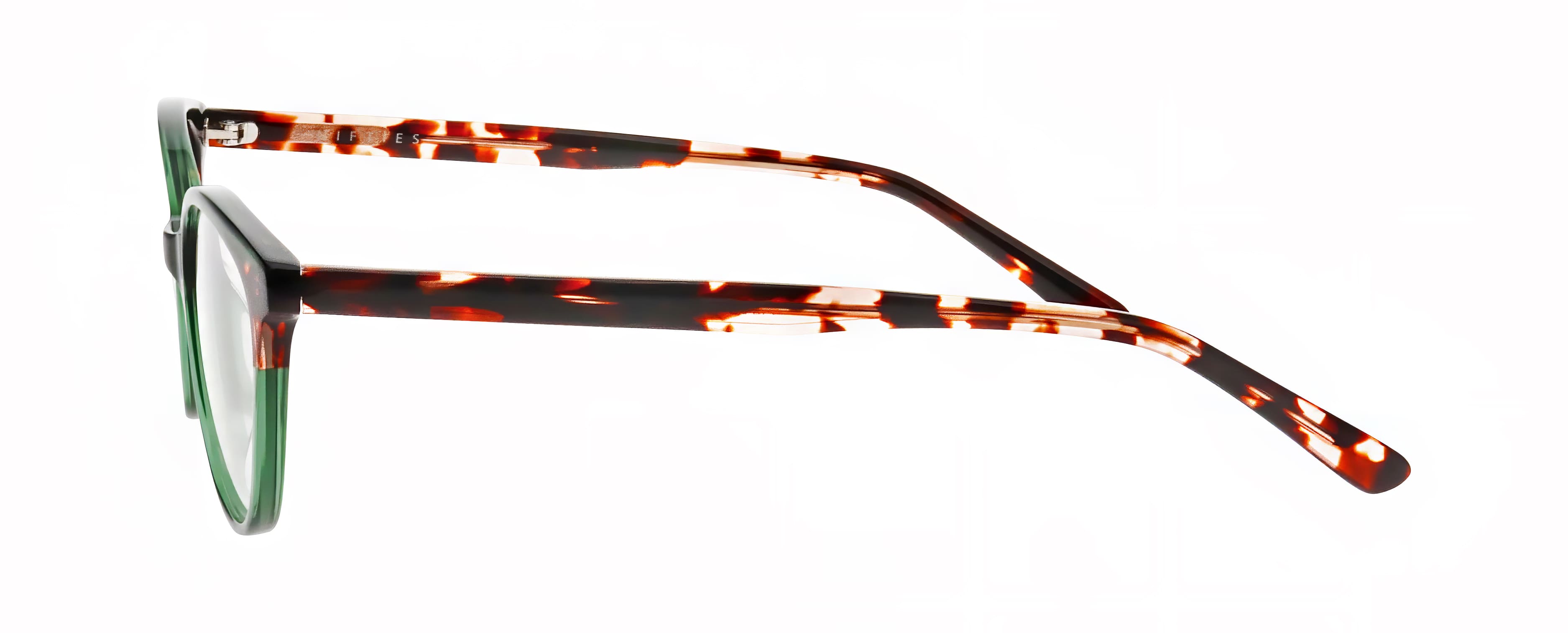 90 deg view of of Nifties 9527#color_Olive-Green Medium Transparent