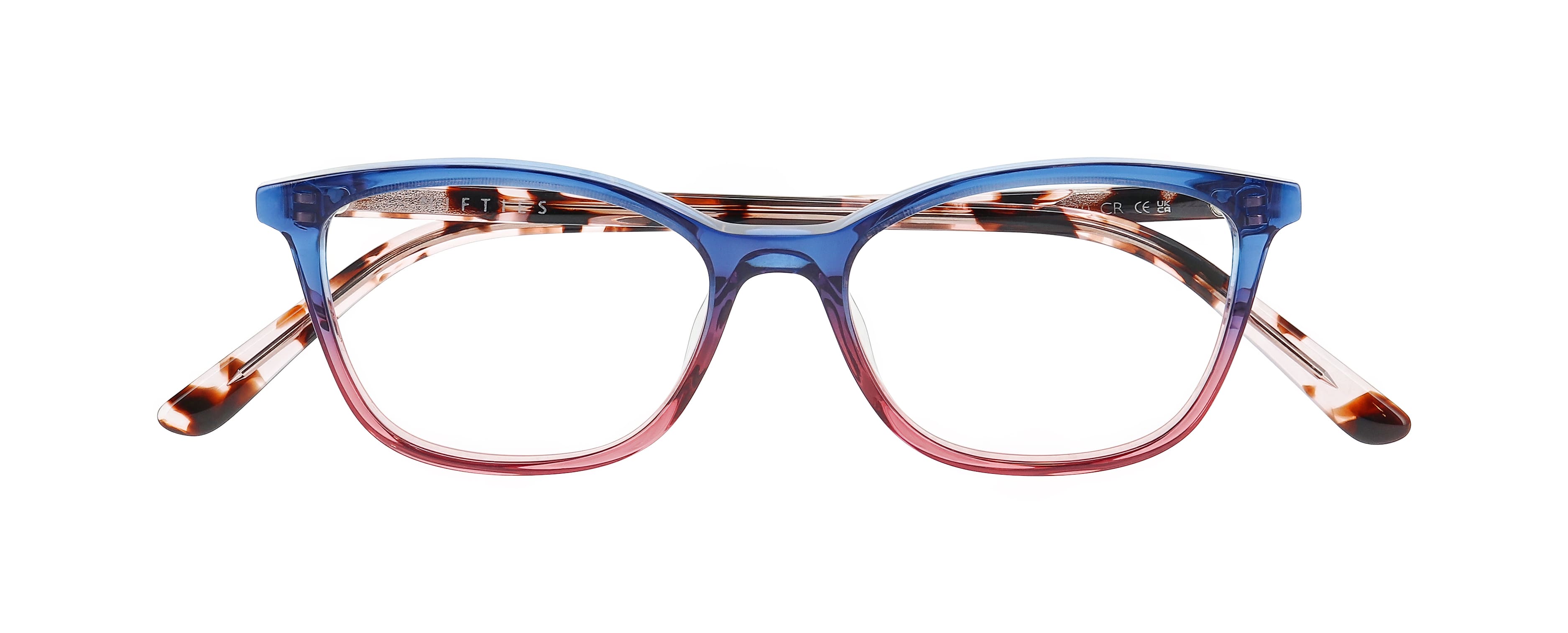 Front view of Nifties 9534#color_Blue Gradient Transparent