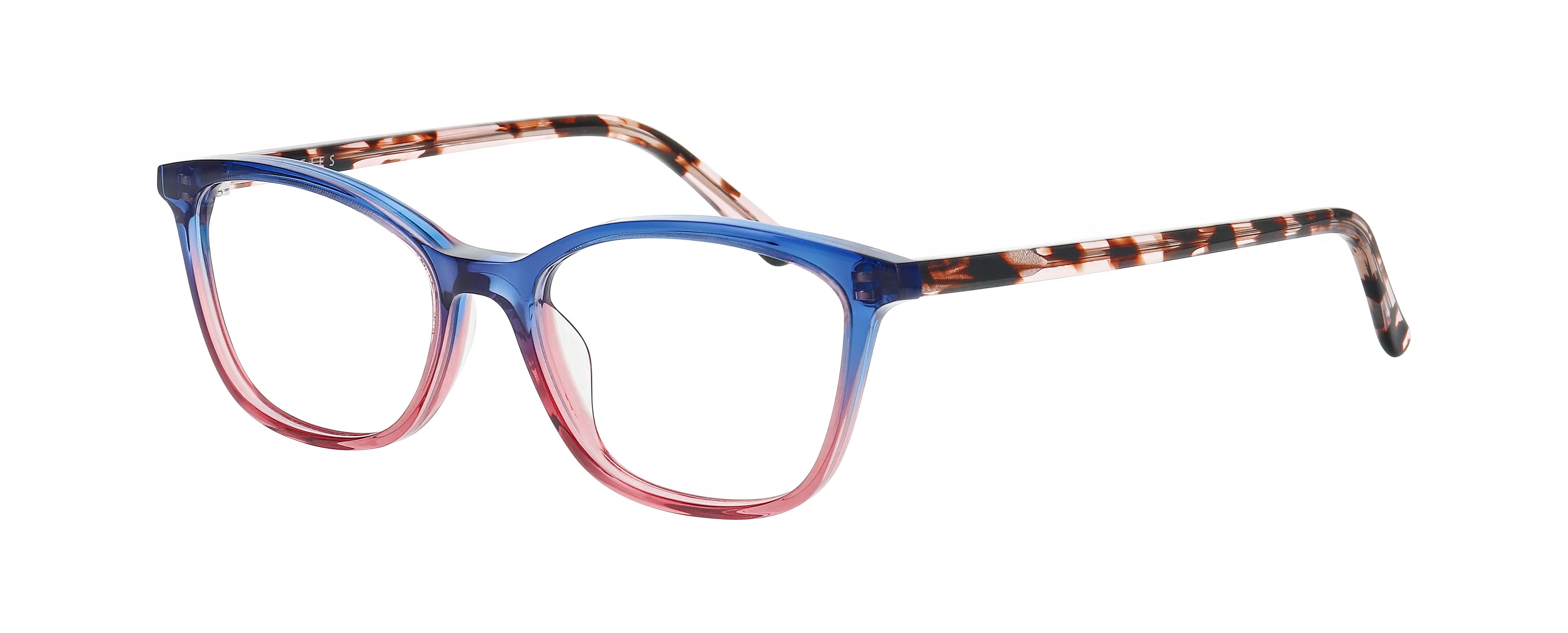 Side view of Nifties 9534#color_Blue Gradient Transparent