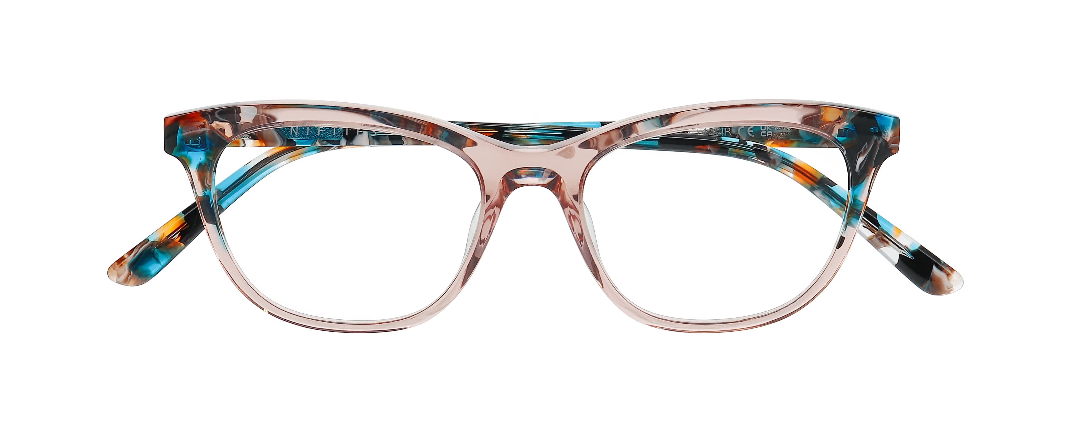 Front view of 9538#color_Brown Light Transparent