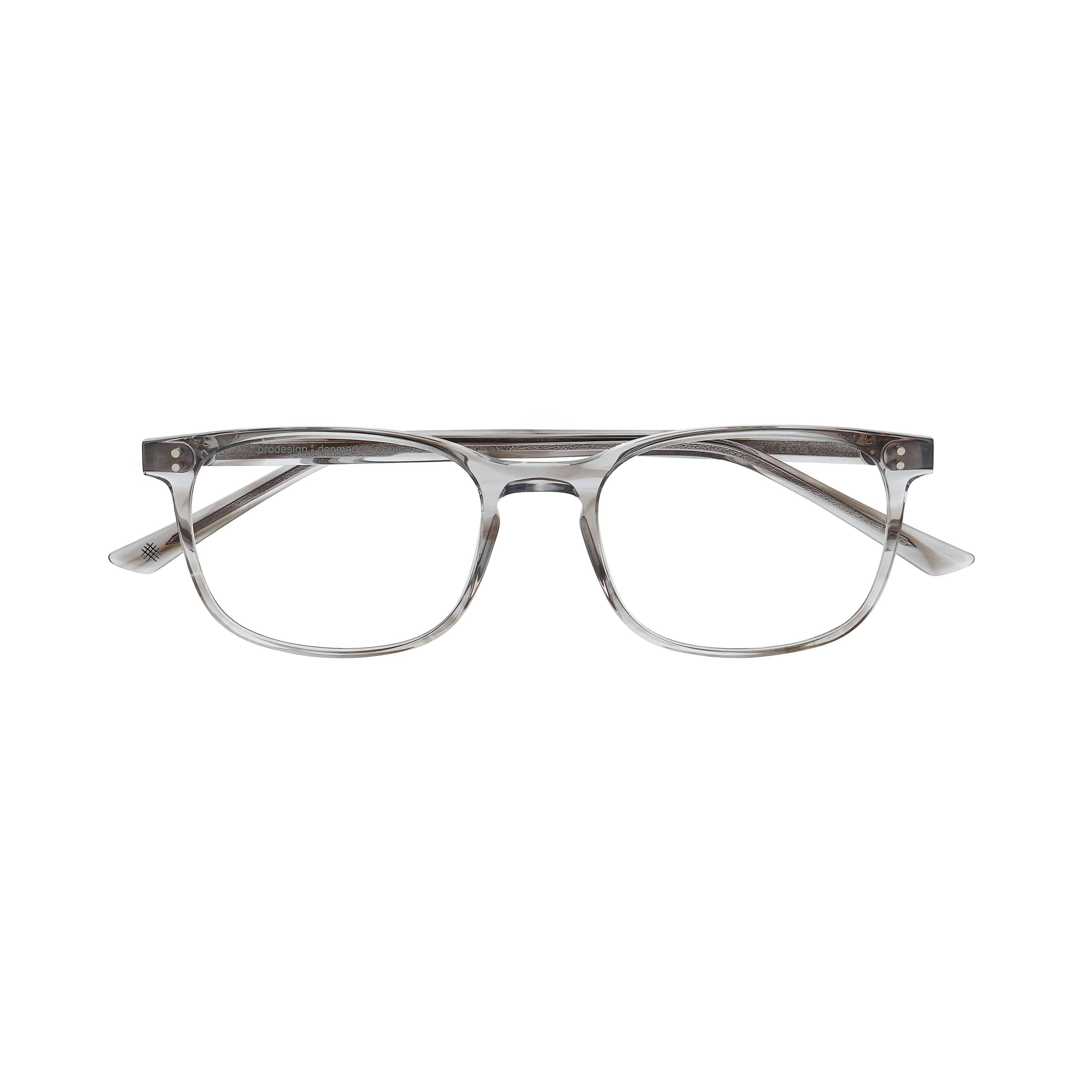 Front view of Pro Design frame 4789#color_Grey Light Transparent