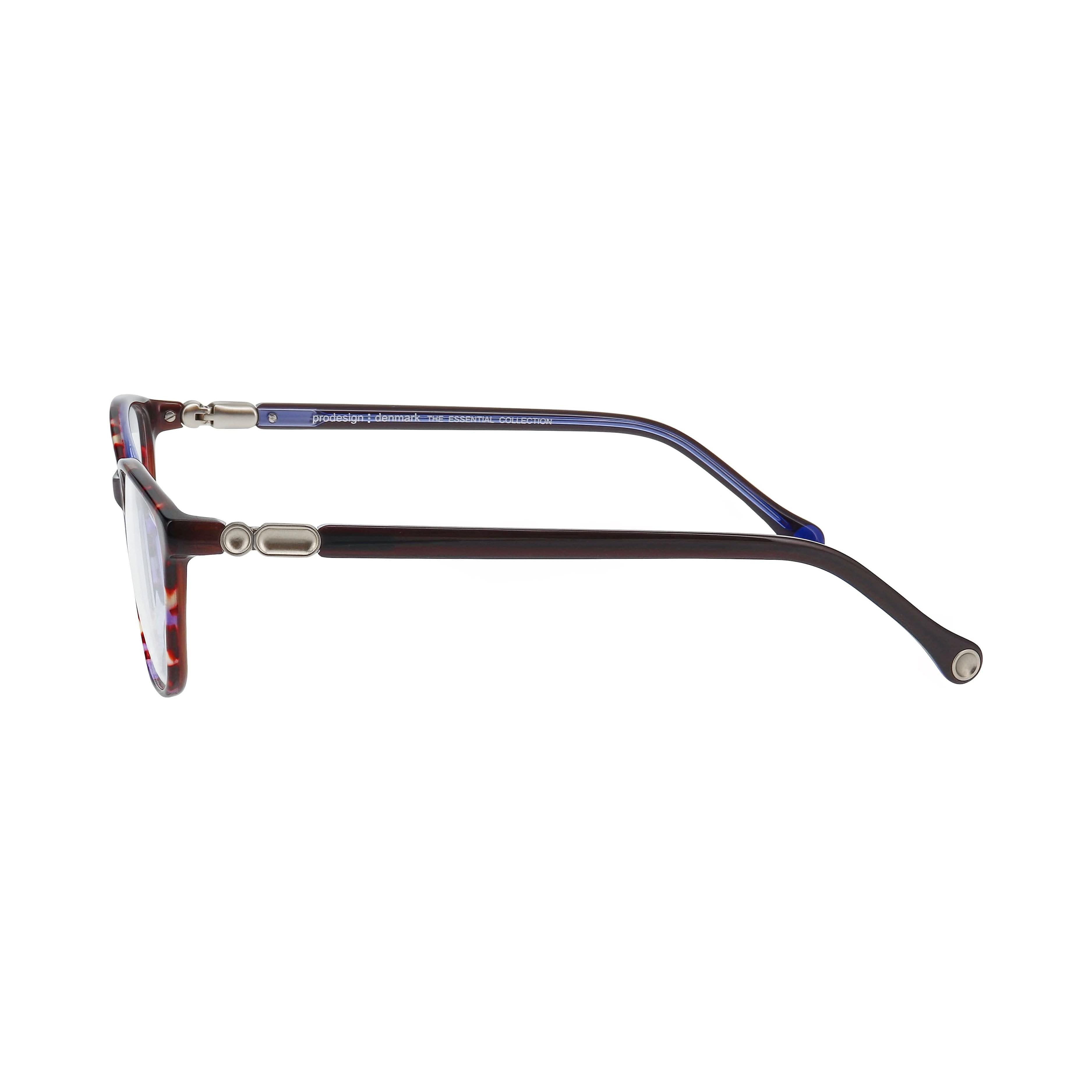 90 deg view of Pro Design frame Cleo1#color_Aubergine