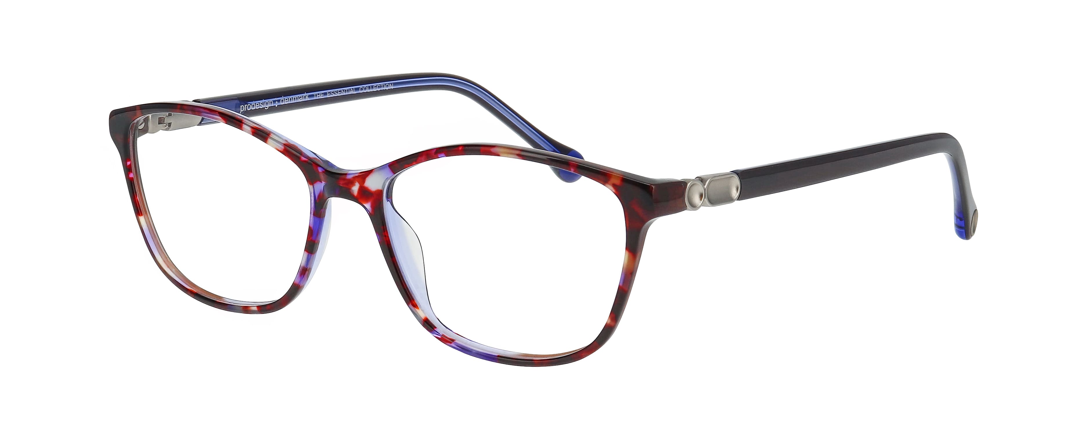 Side view of Pro Design frame Cleo1#color_Aubergine