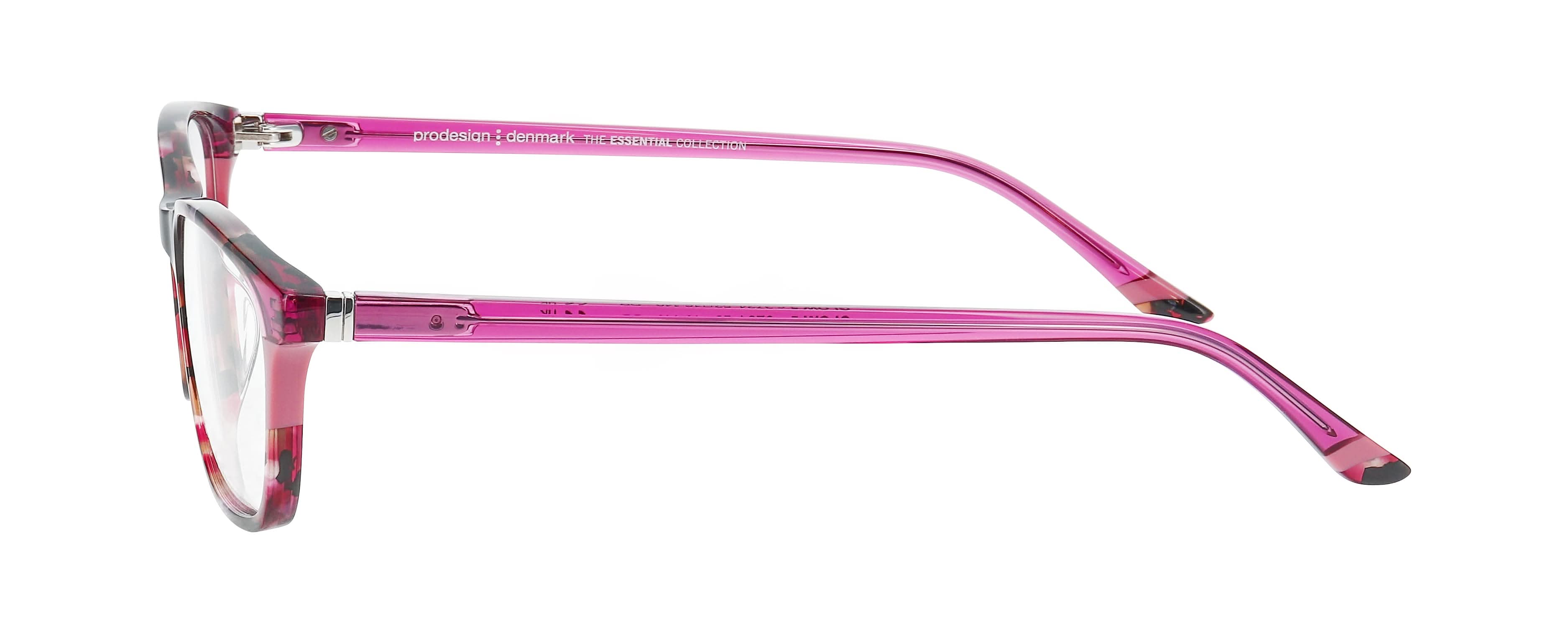 90 deg view of Pro Design frame PD Glow5#color_Plum