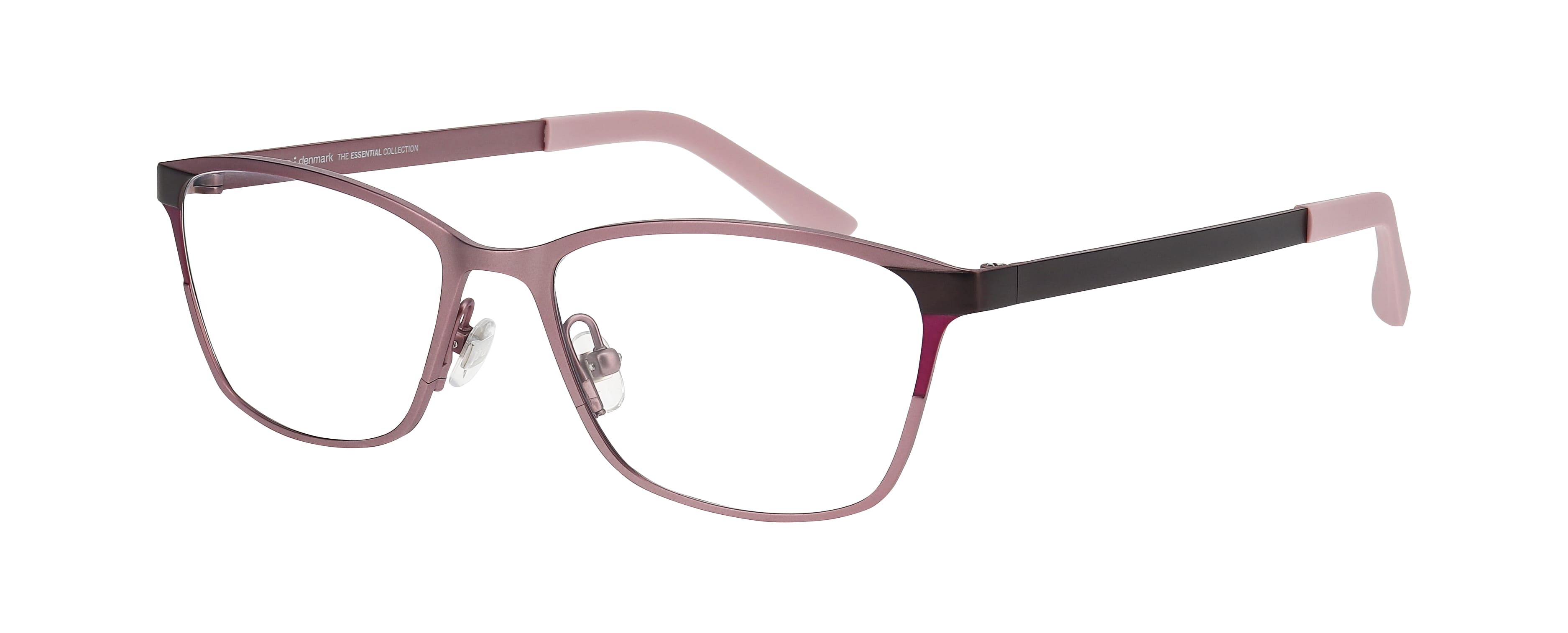 Side view of Pro Design frame PD Titone 2#color_Rose Light Matt