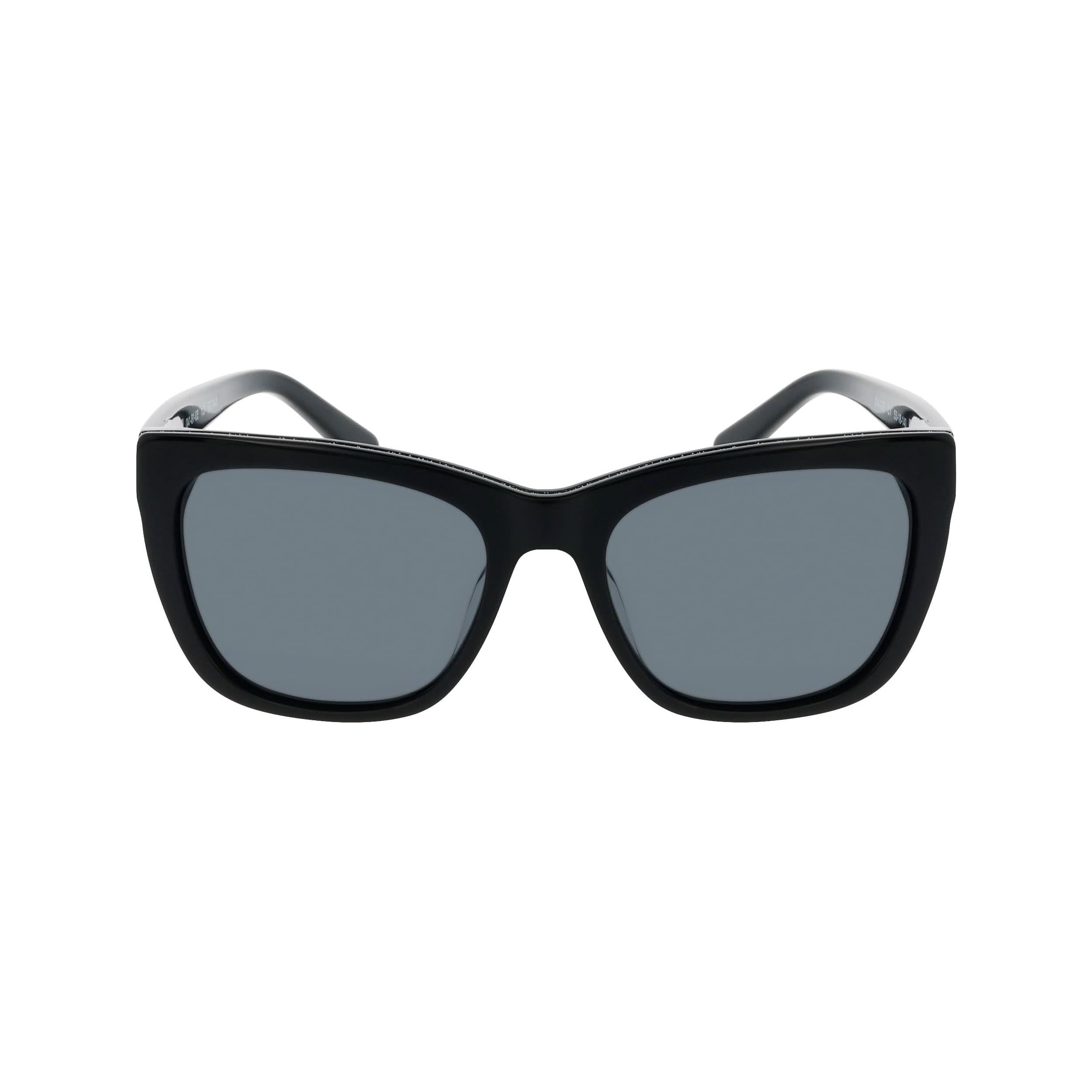 Front view of Duncan and Todd frame SAIGE5318C1shiny-black#color_shiny black