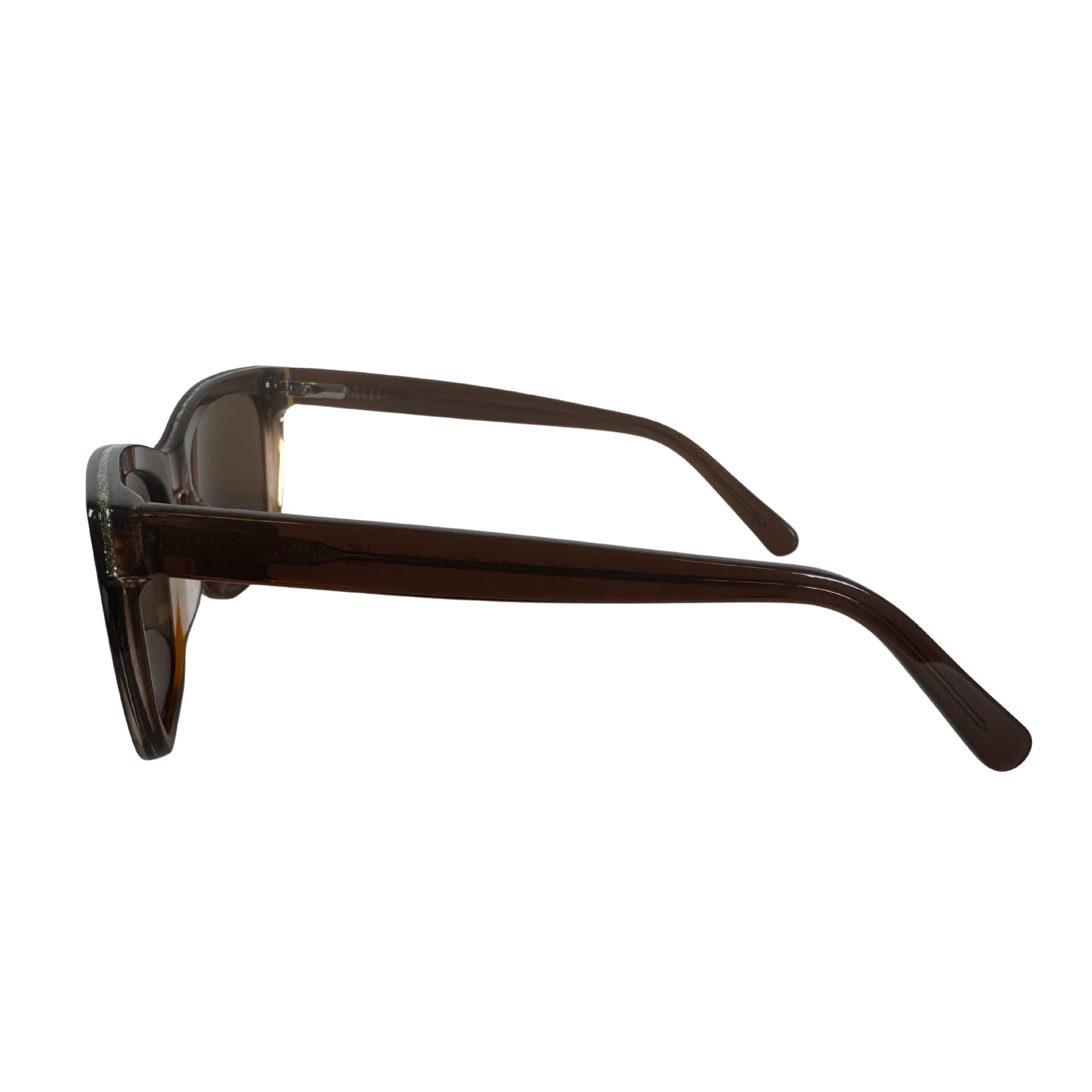 Side view of SAIGE #color_Transparent Brown