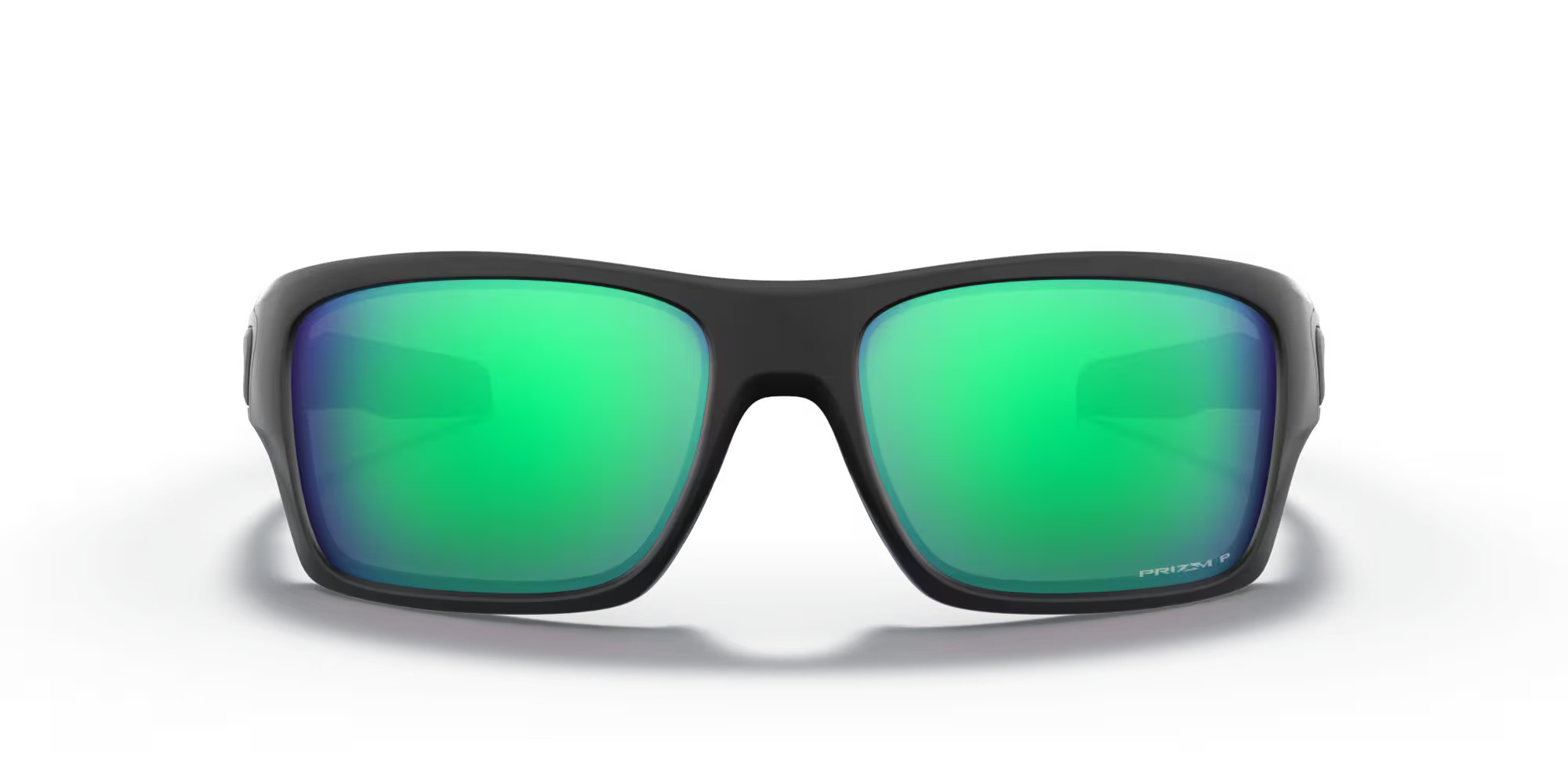 Front view of Oakley turbine #color_Matte Black
