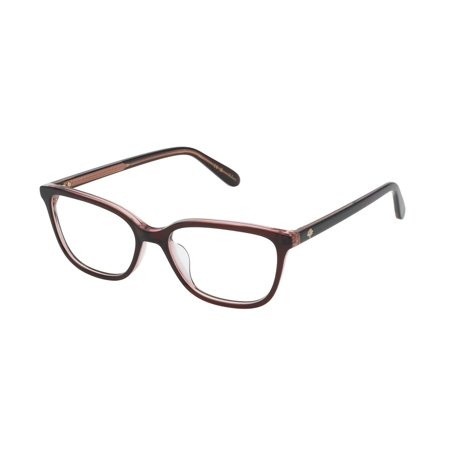 Side view of Mulberry VML131 1#color_Shiny Transperant Red