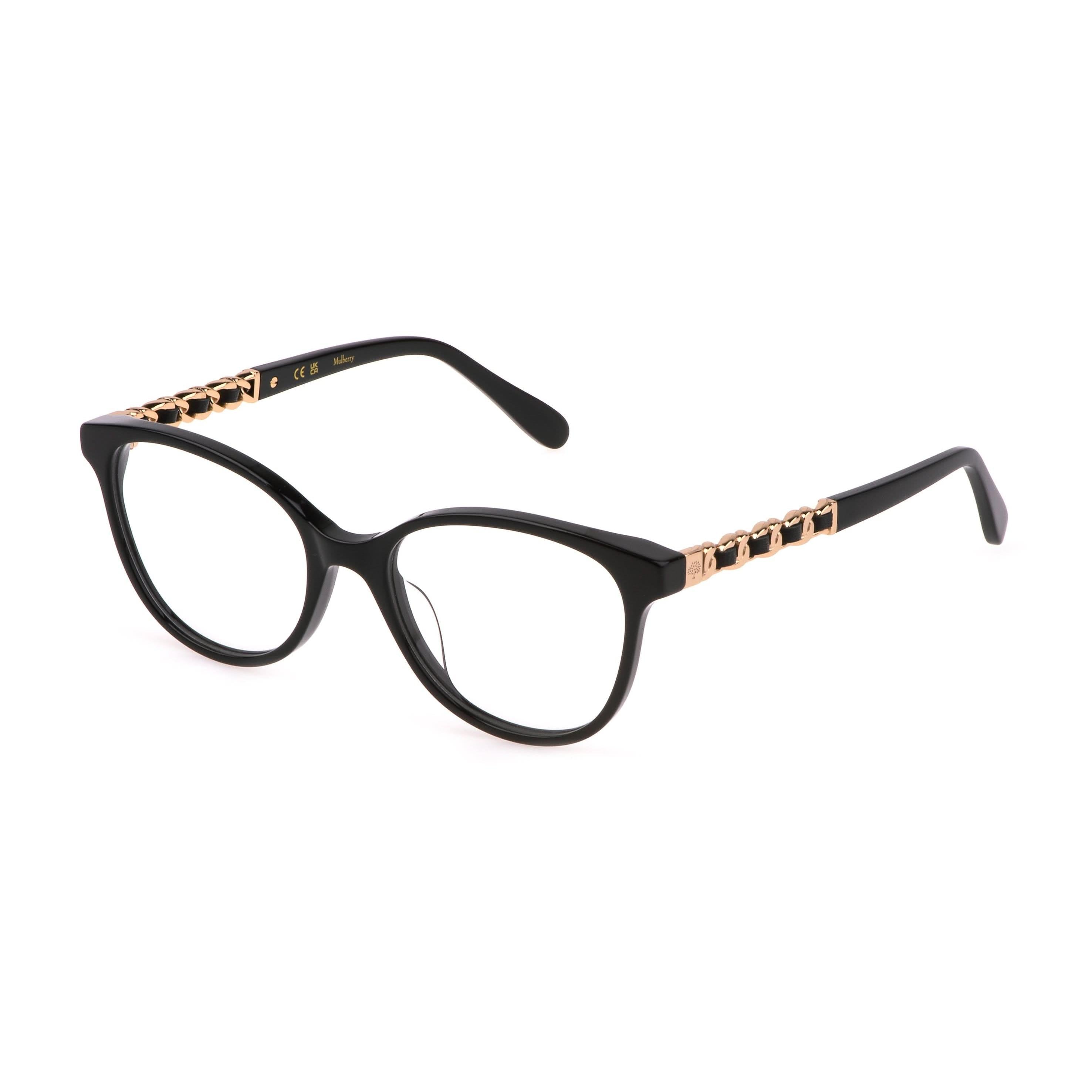 Side view of Mulberry VML223 1#color_Shiny Black