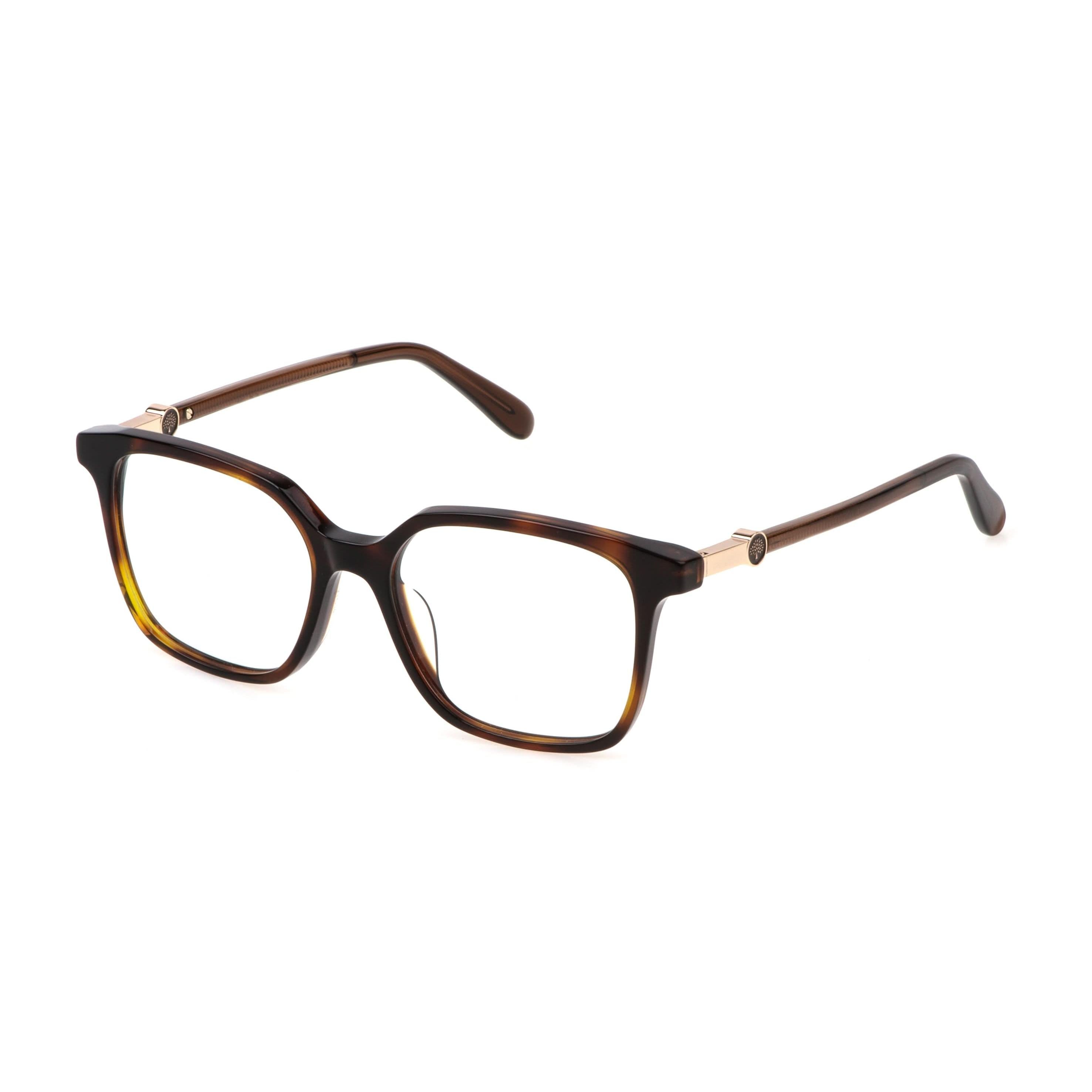 Side view of Mulberry VML239 1#color_Shiny Dark Havana