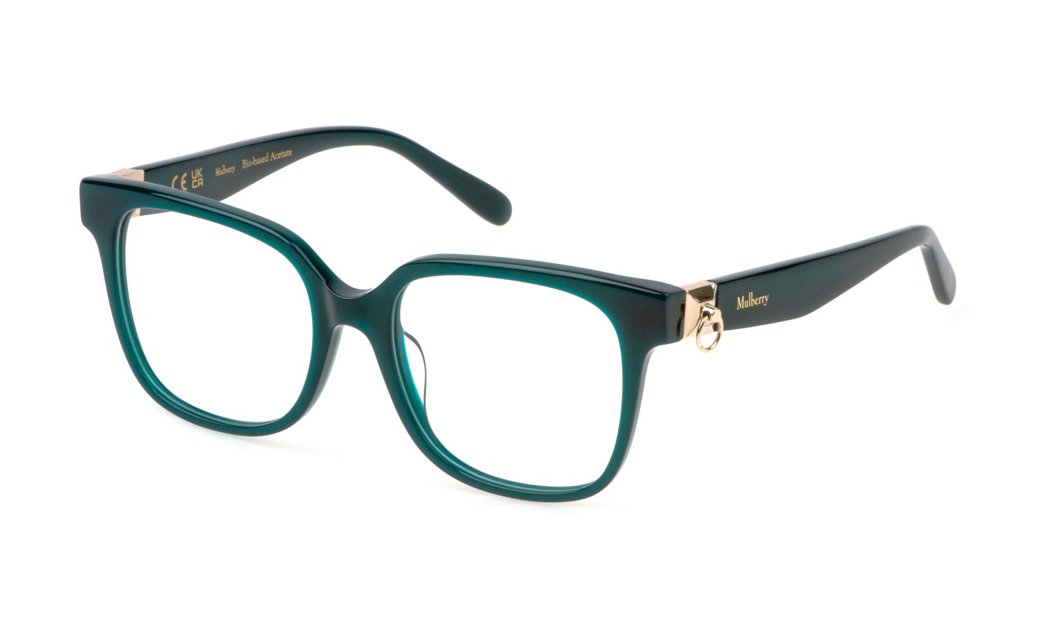 Side view of Mulberry VML248 1#color_Opal Green