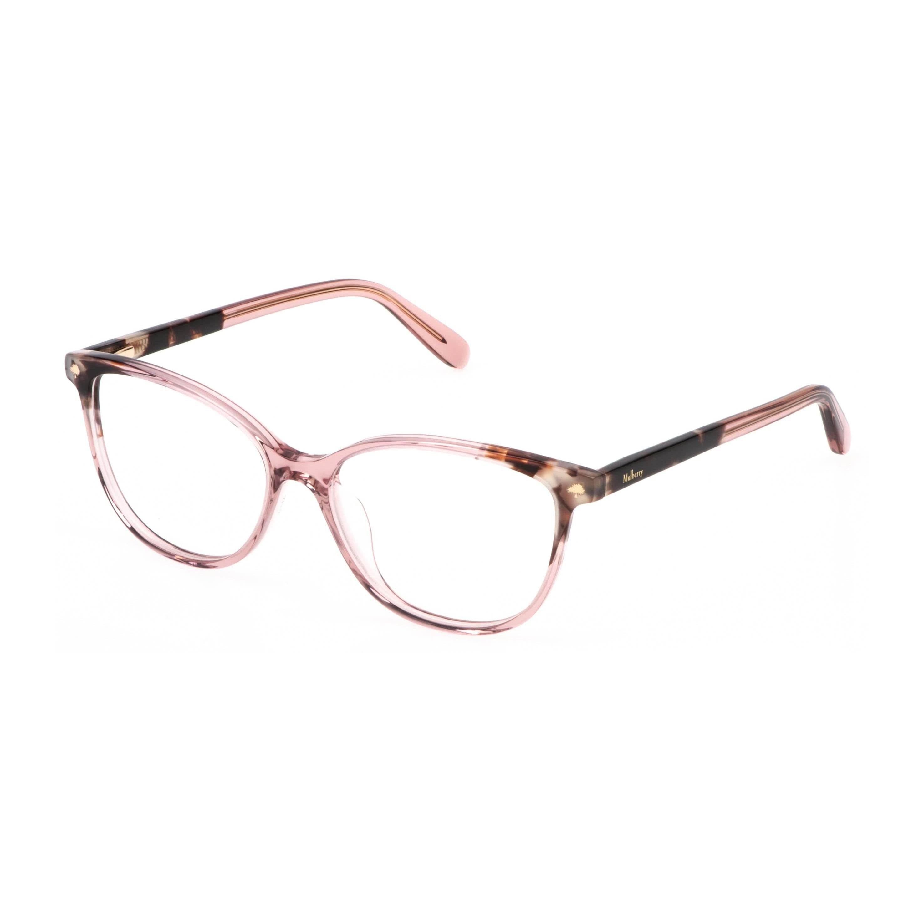 Side view of Mulberry VML265 1#color_Shiny Transparent Pink