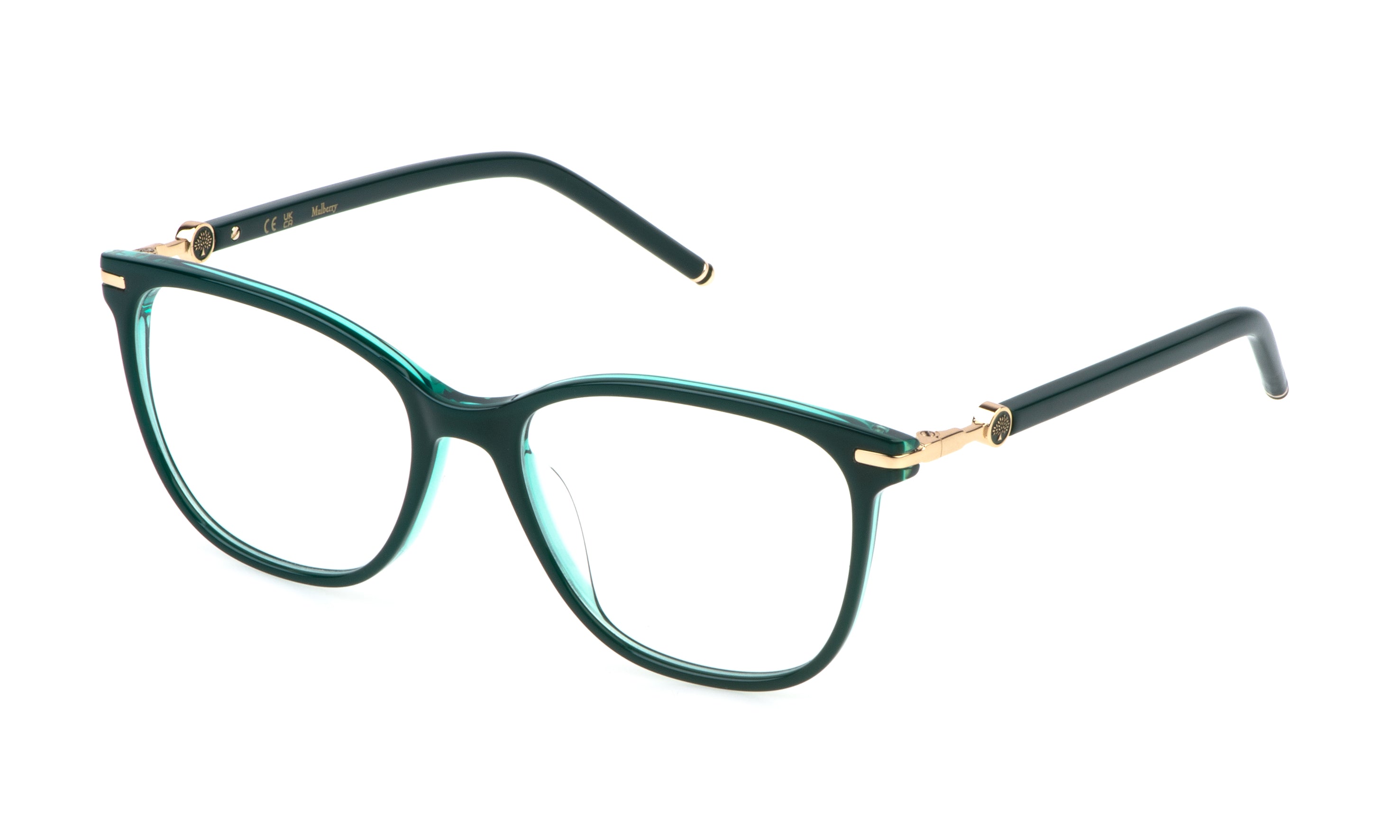 Side view of Mulberry VML267 1#color_Shiny Green