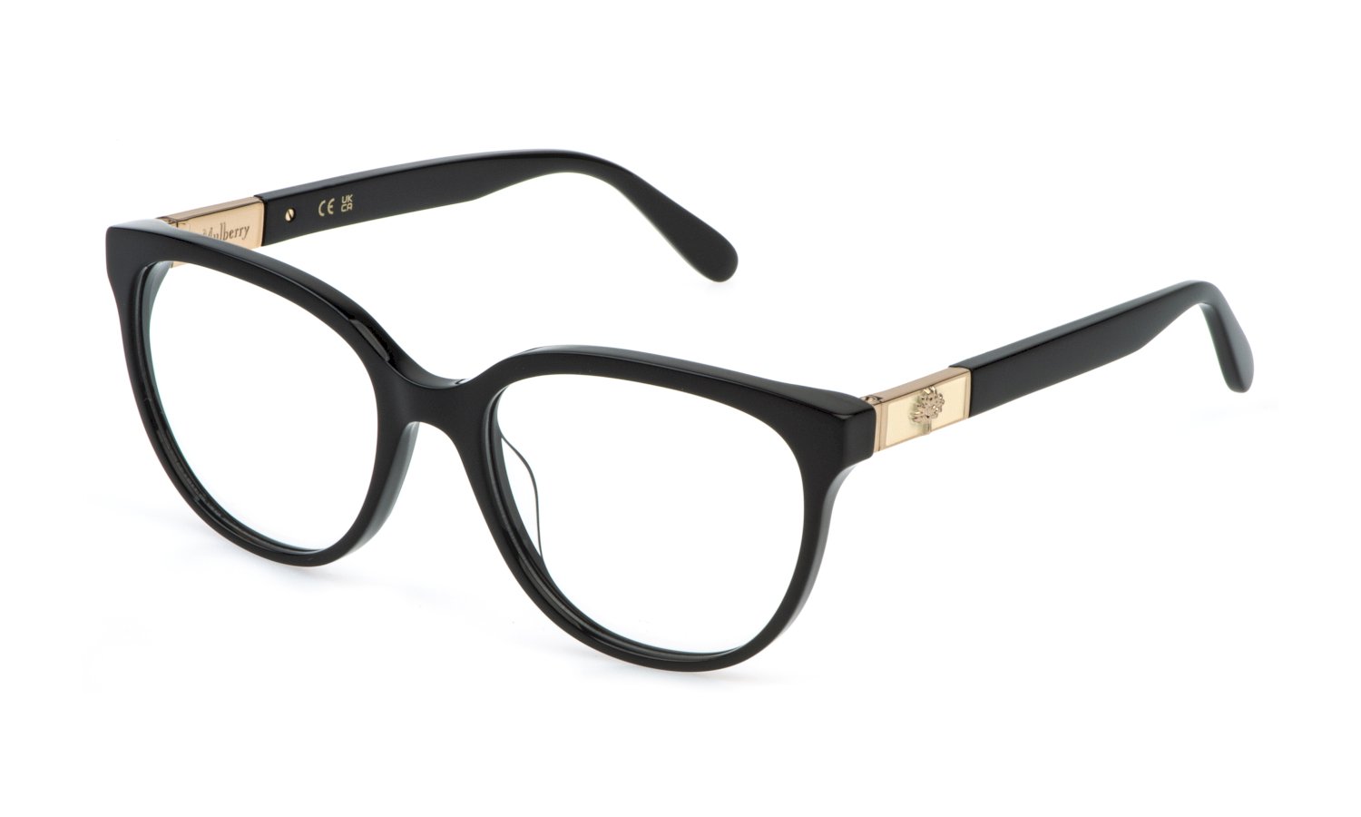 Side view of Mulberry VML279 1#color_Shiny Black