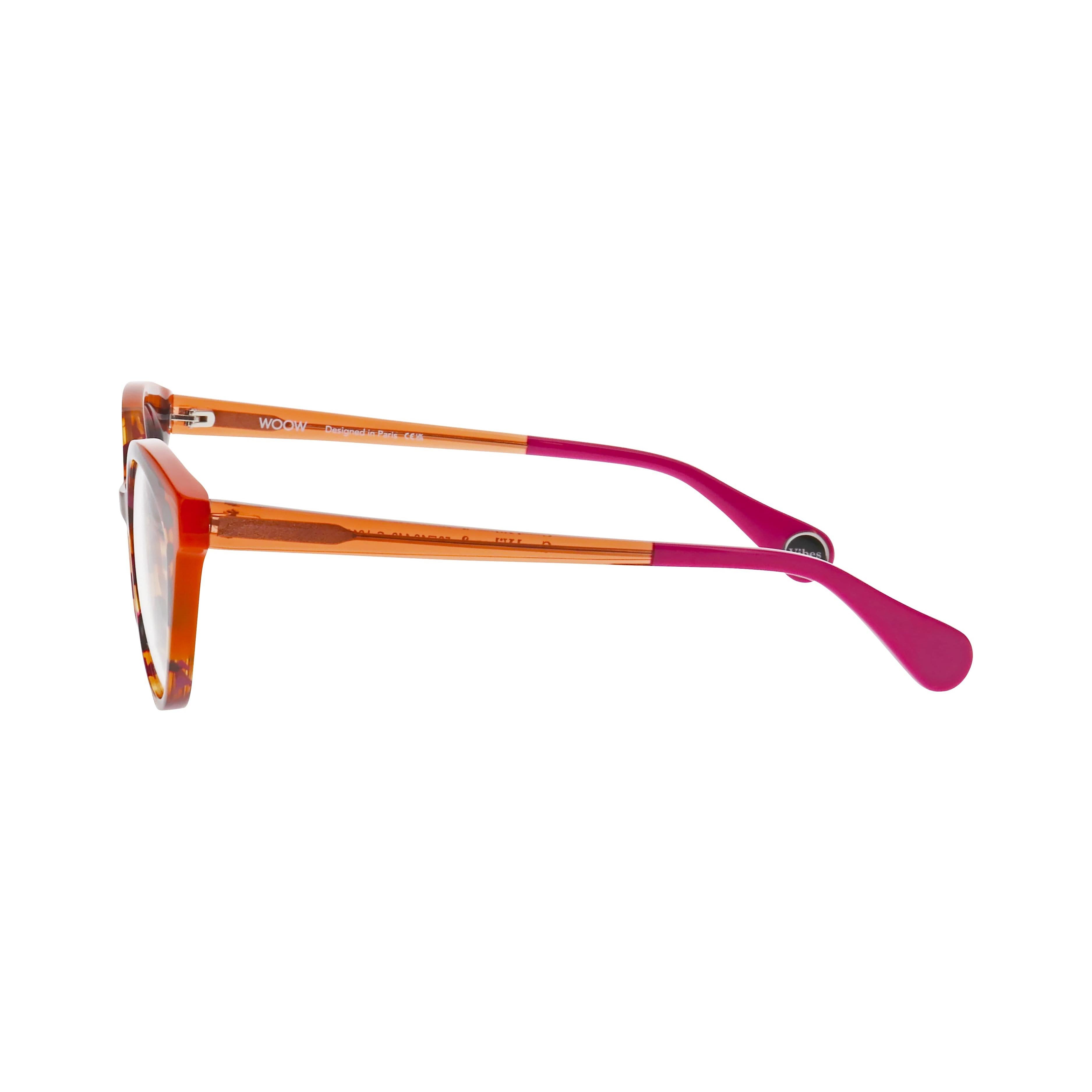 90 deg view of WOOW Good Vibes 2#color_Violet Tortoise