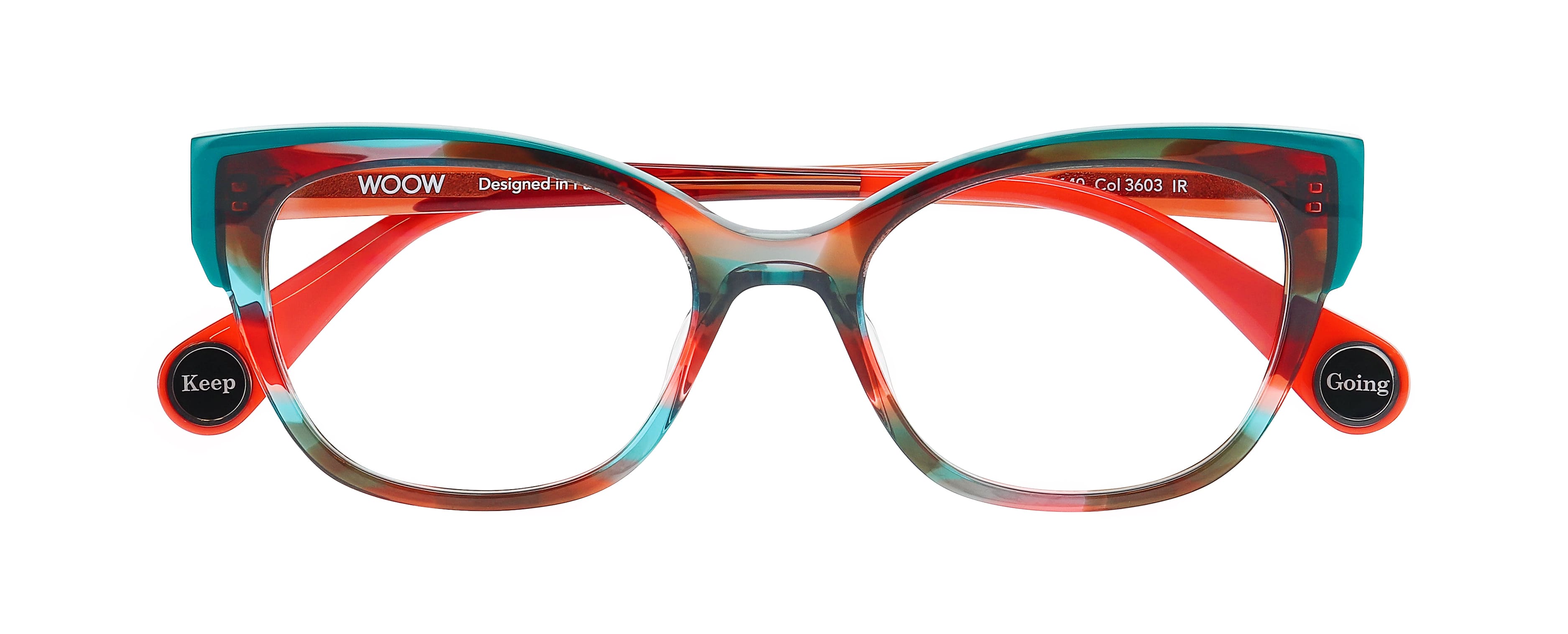 Front view of WOOW Keep Going 1#color_Brown Fireworks