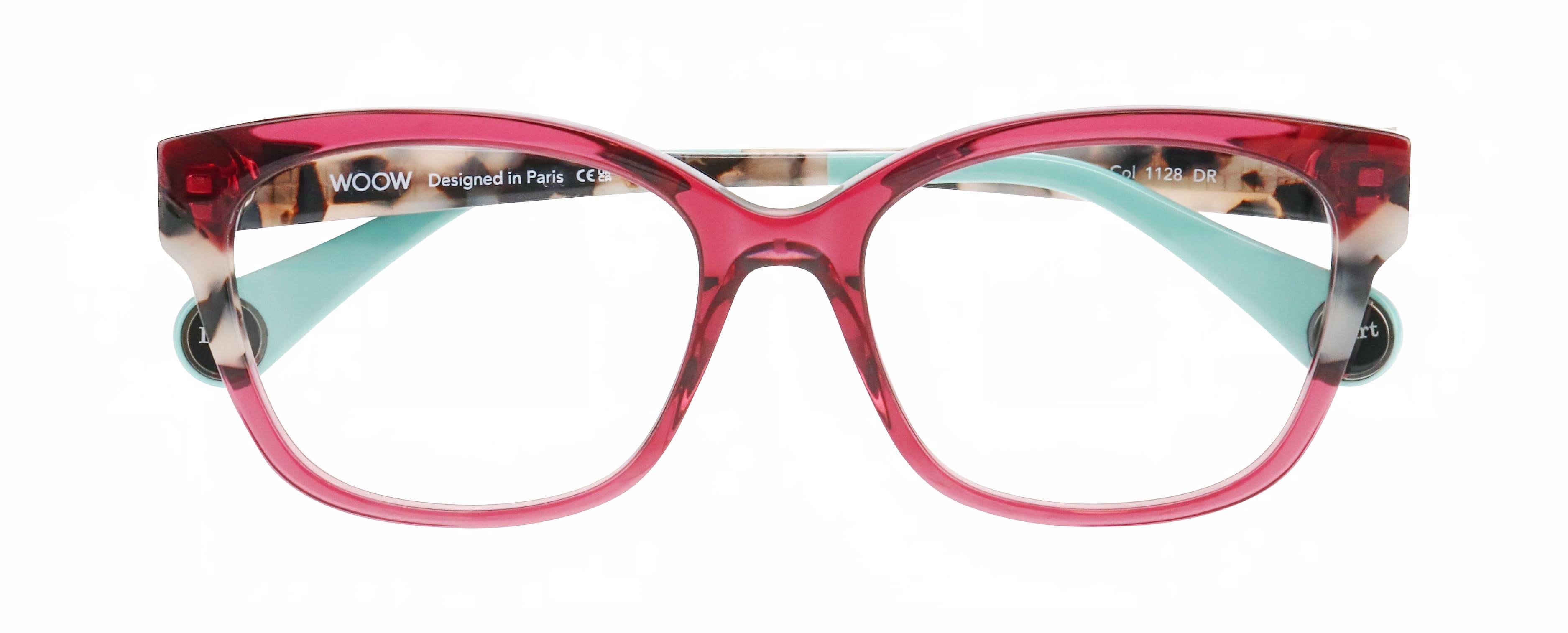 Front view of WOOW Lets Start 3#color_Vieux Rose Fonce