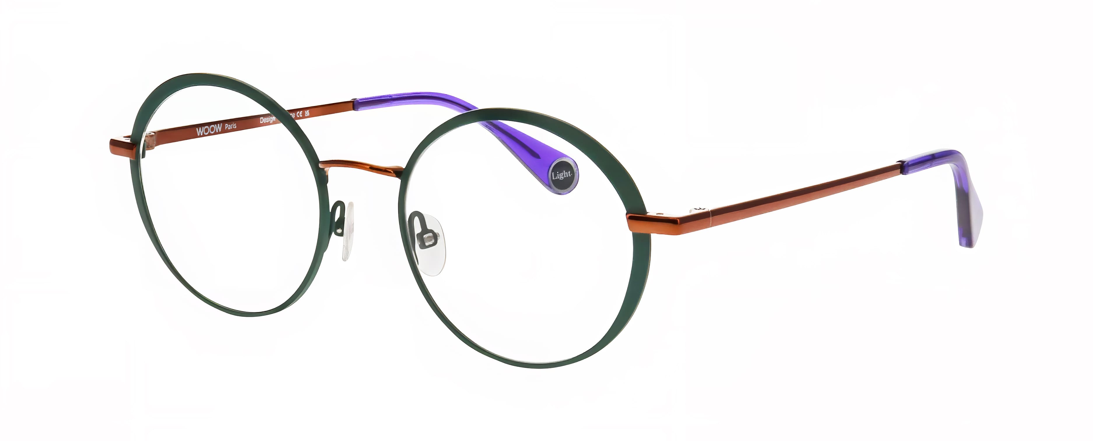 Side view of WOOW Star Light 1#color_Matt Green Forest