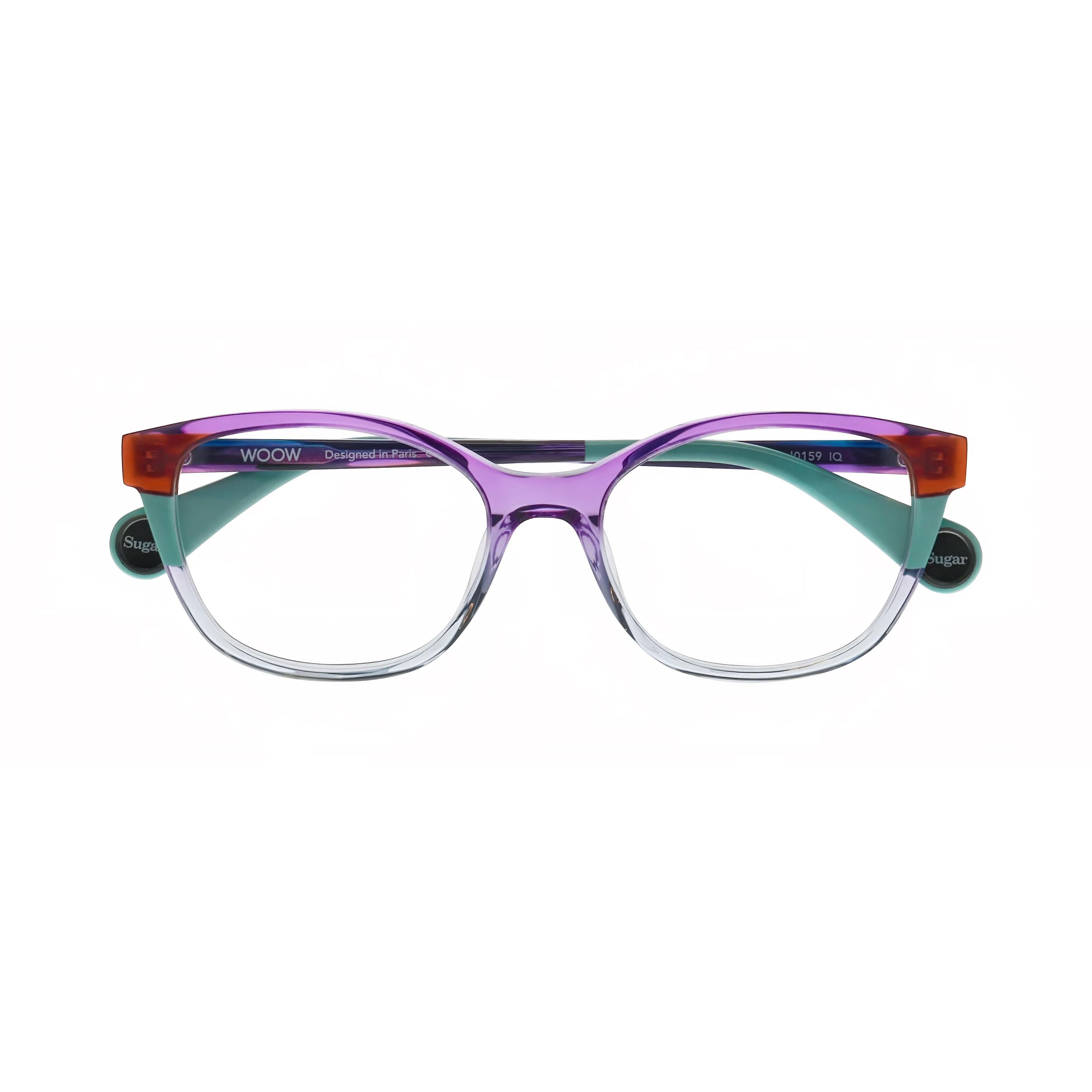 Front view of WOOW Sugar Sugar 3#color_Gradient Transparent Violet