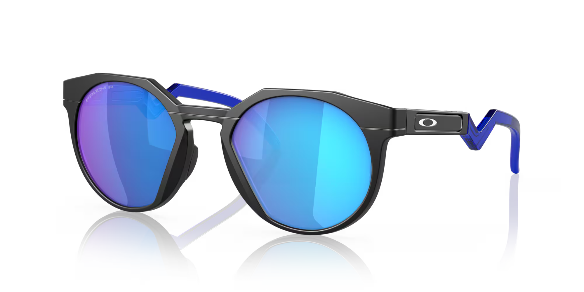 Front view of Oakley HSTN #color_Matte Black