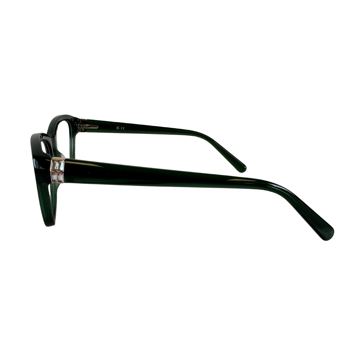 Side view of ARRAN #color_Transparent Green