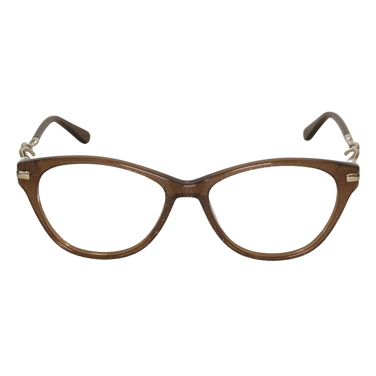 Front view of iD381 #color_Brown Glitter