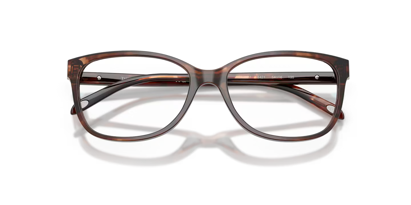 Folded view of Tiffany 2097 1#color_Spotted brown havana