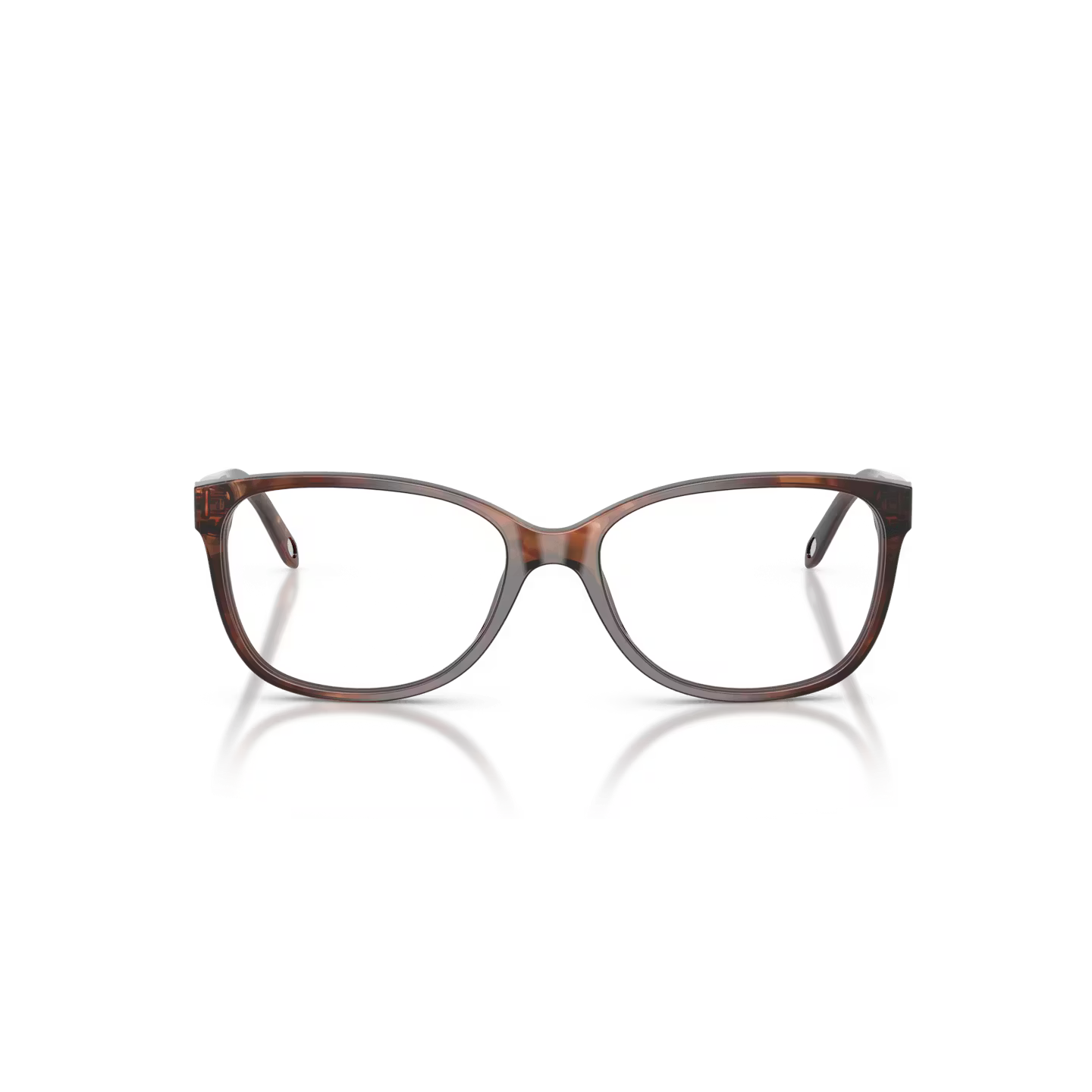Front view of Tiffany 2097 1#color_Spotted brown havana
